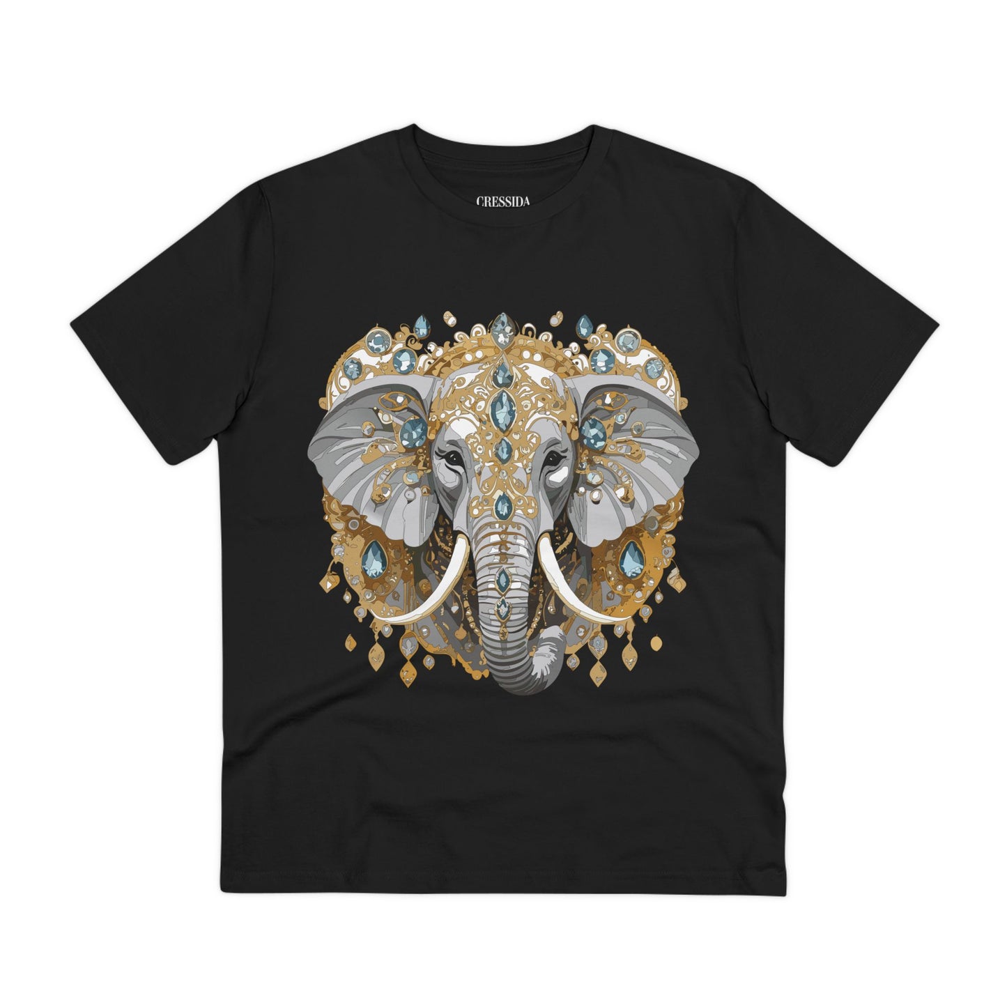 Organic T-shirt with Animals - Elephant