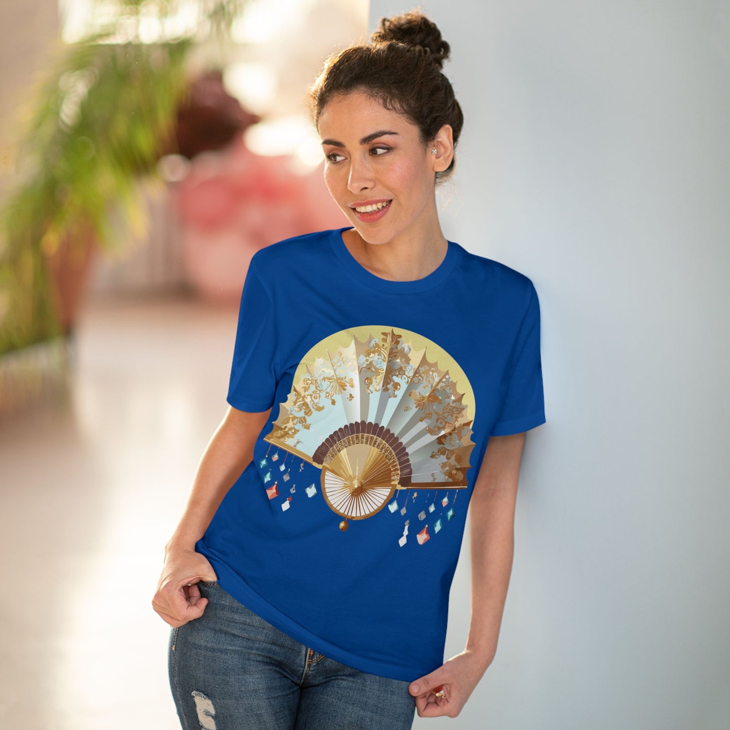 Organic T-shirt with Fan