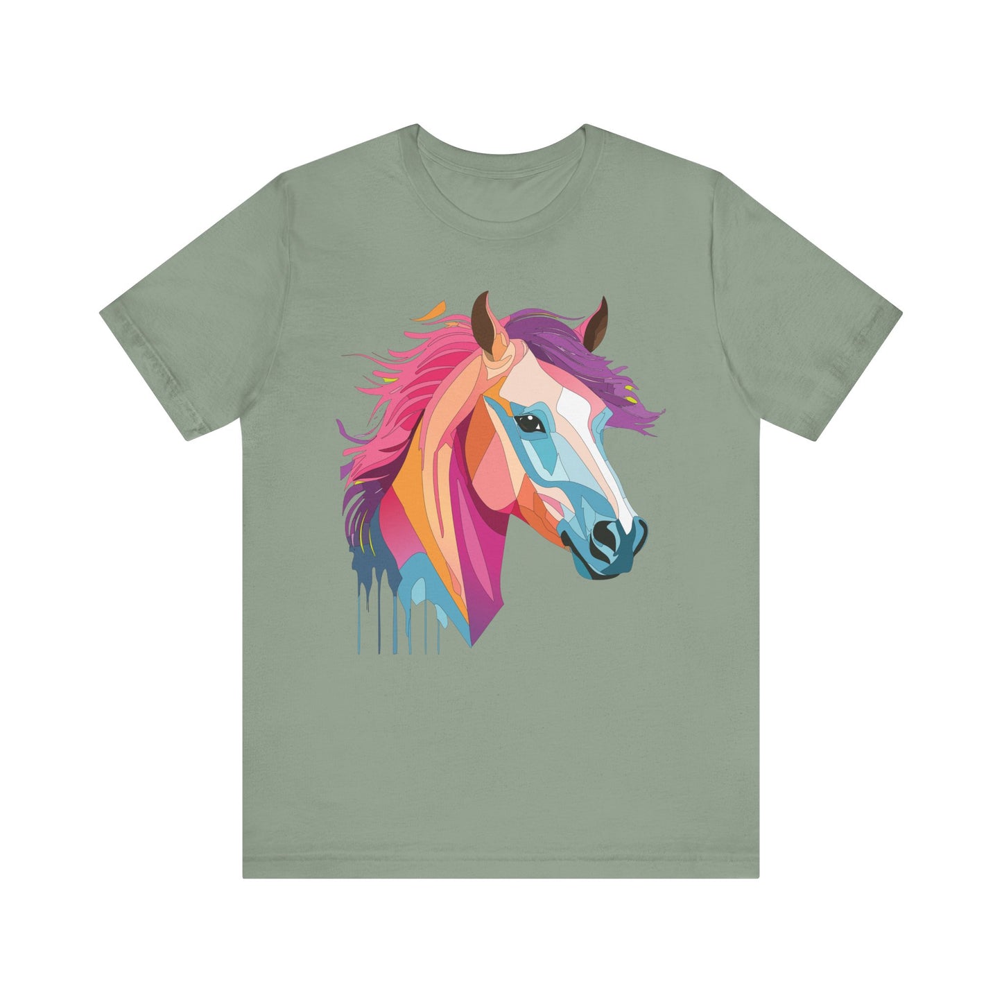 Unisex Animal Shirt, Tee Shirt with Animals, Art Design Tee Shirt, Wild Animals Shirt