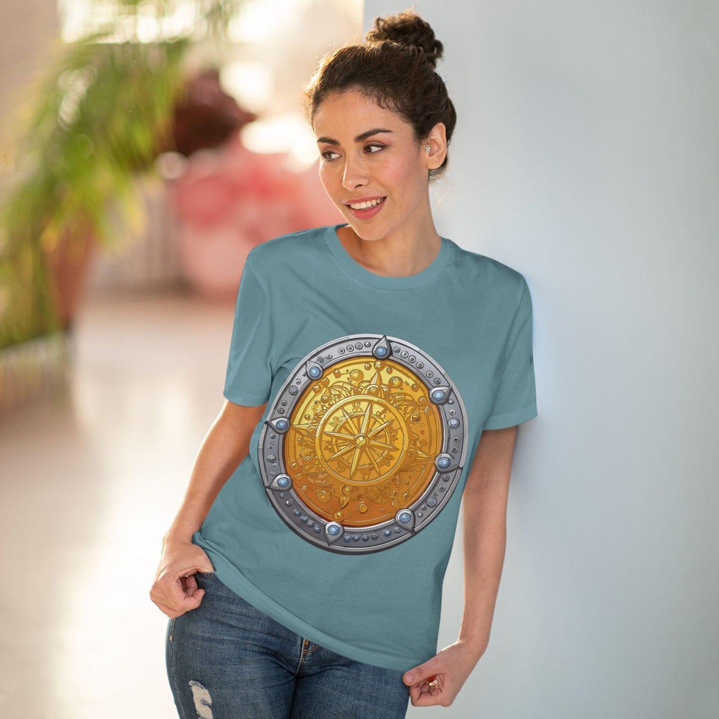 Organic T-shirt with Coin