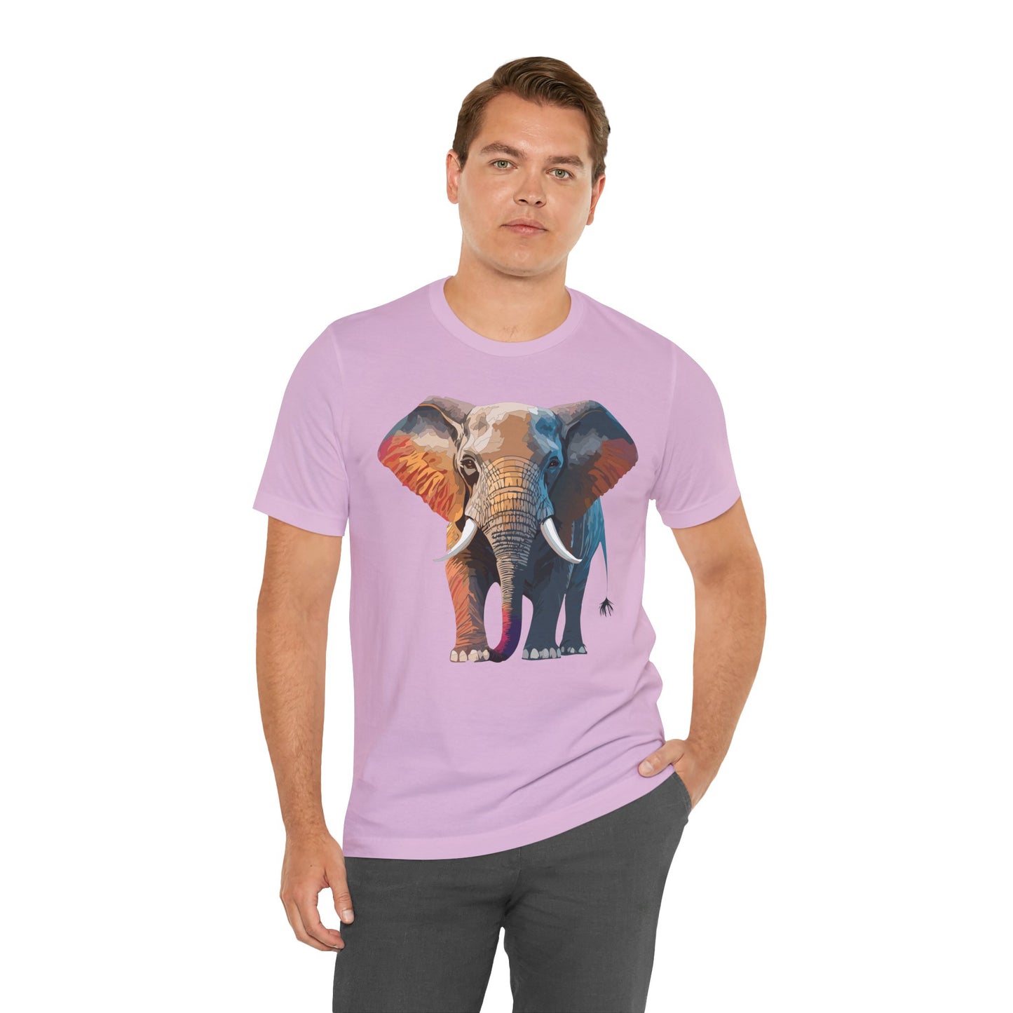 Unisex Animal Shirt, Tee Shirt with Animals, Art Design Tee Shirt, Wild Animals Shirt