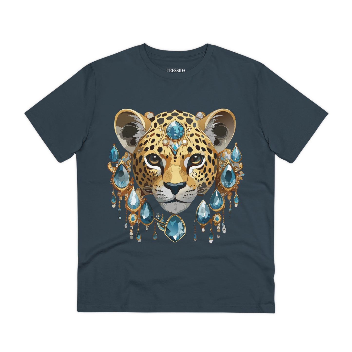 Organic T-shirt with Animals - Cheetah