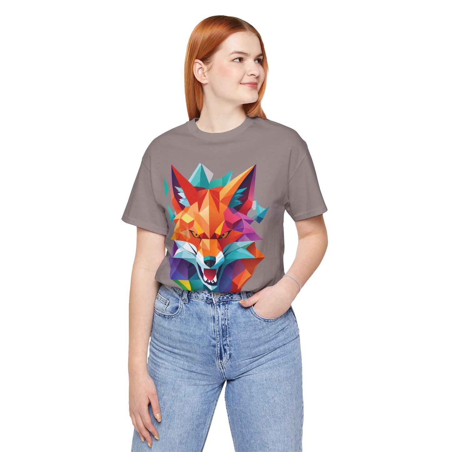 Unisex Animal Shirt, Tee Shirt with Animals, Art Design Tee Shirt, Wild Animals Shirt