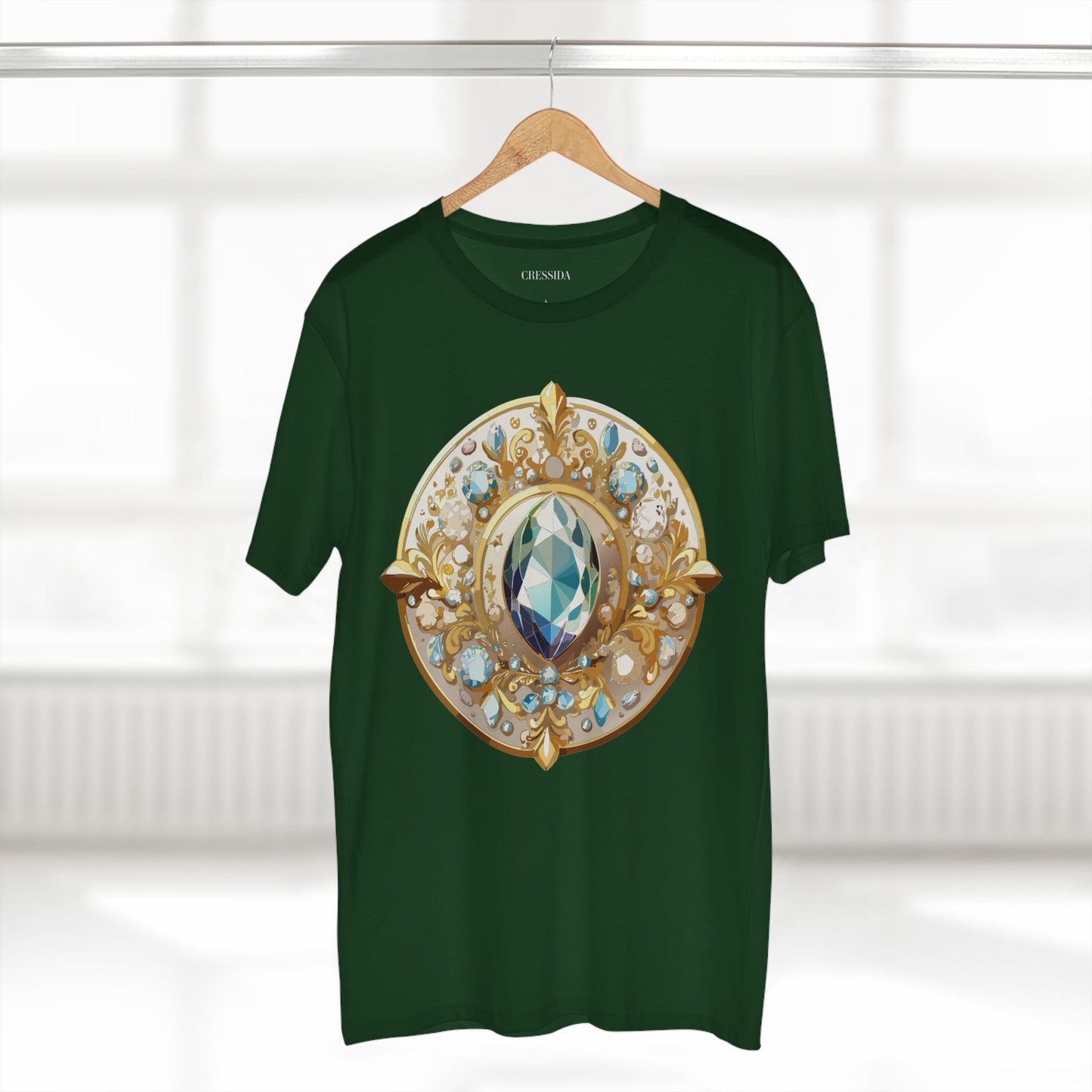 Medallion Shirt, Shirt with Medallion, Tee Shirt with Medal