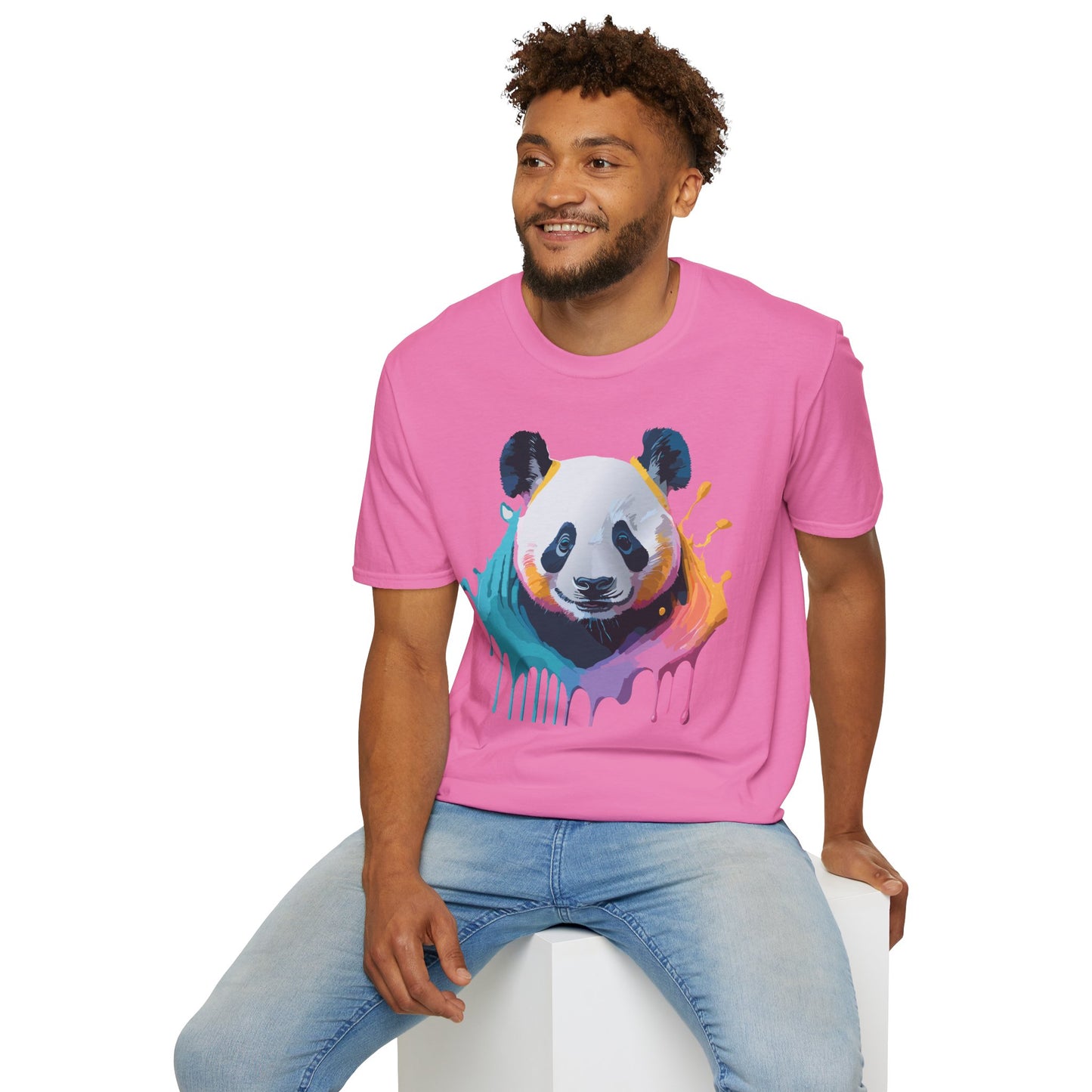 Panda Shirt, T Shirt with Panda, Animal Shirt, Tee Shirt with Animals
