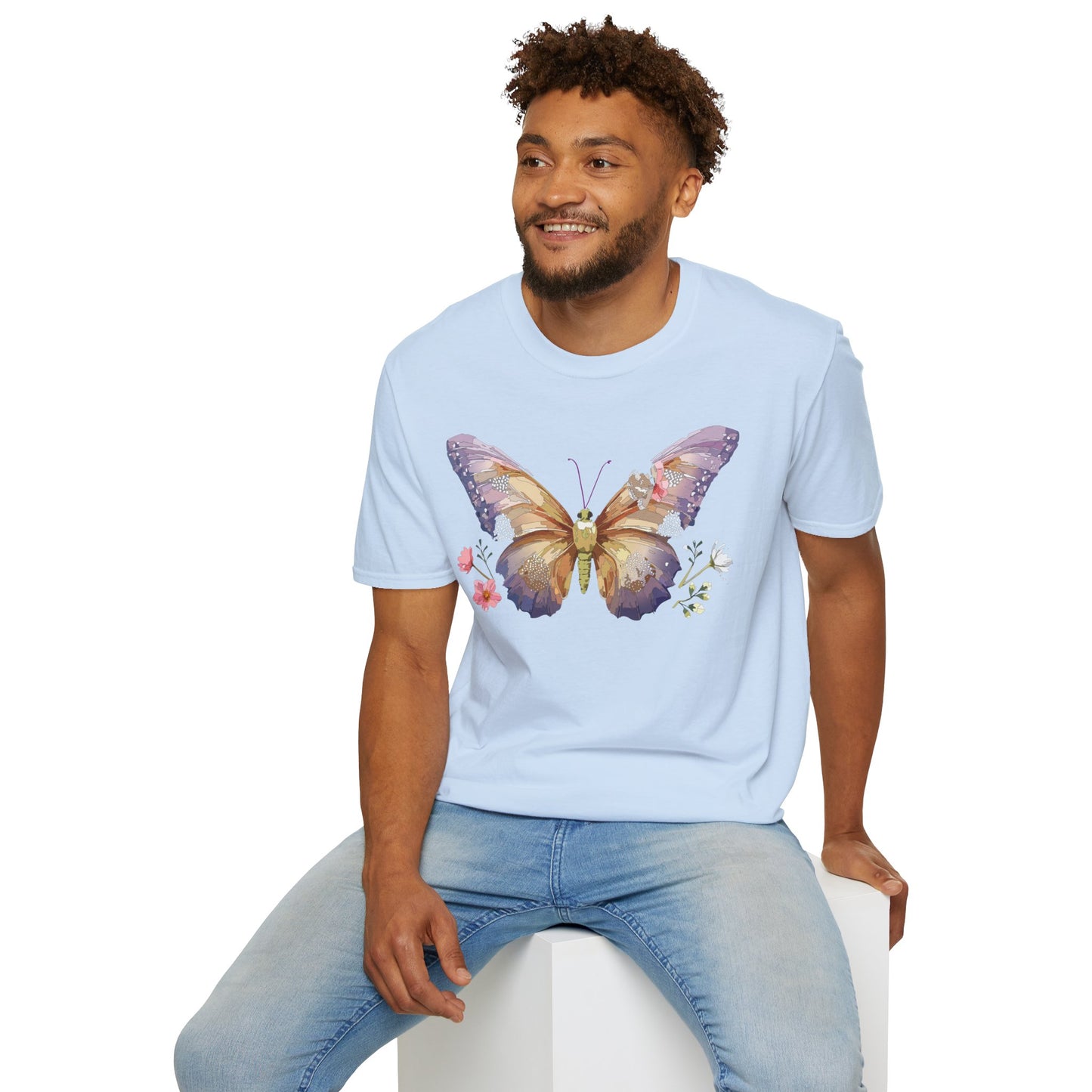Butterfly Shirt, T Shirt with Butterfly, Monarch Shirt