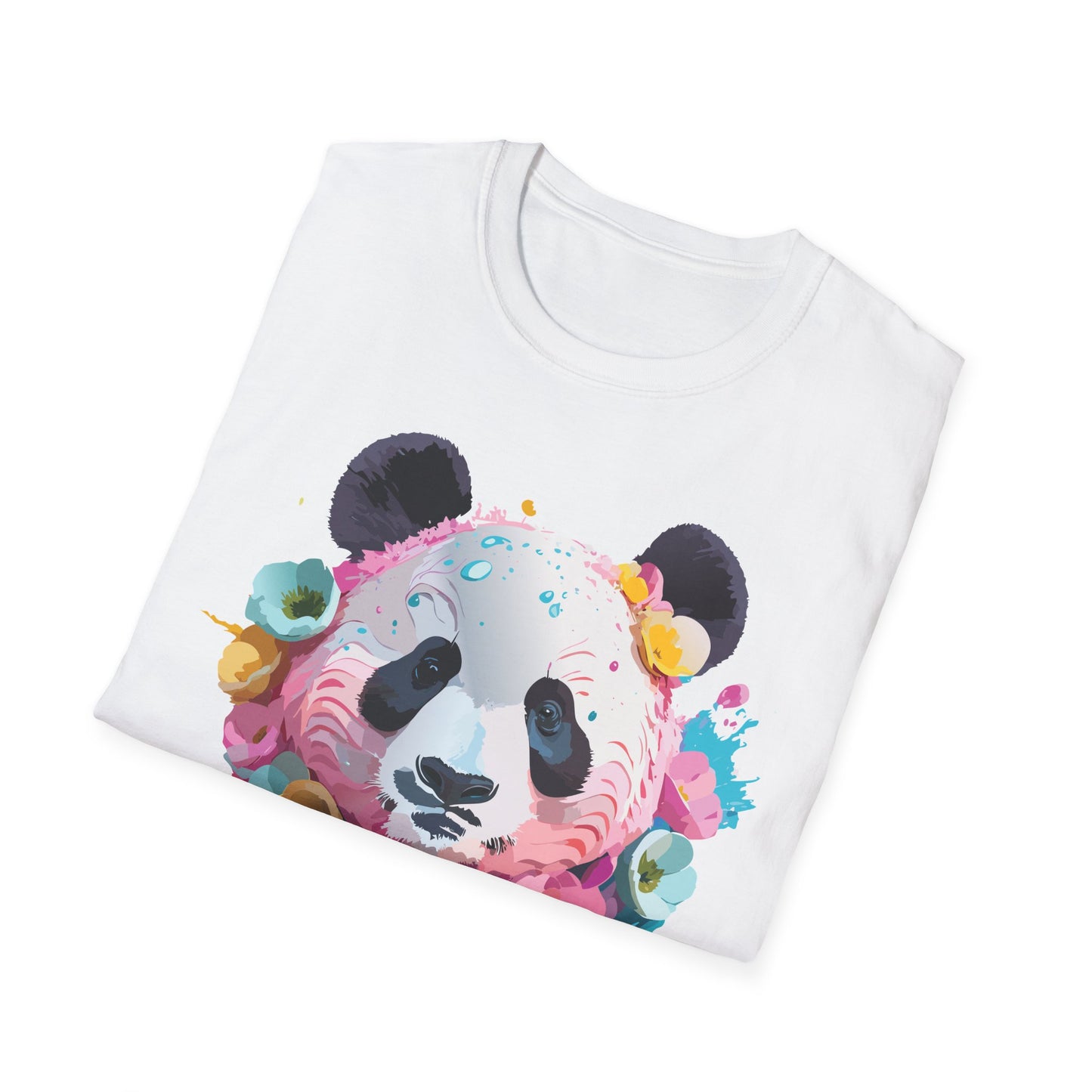Panda Shirt, T Shirt with Panda, Animal Shirt, Tee Shirt with Animals