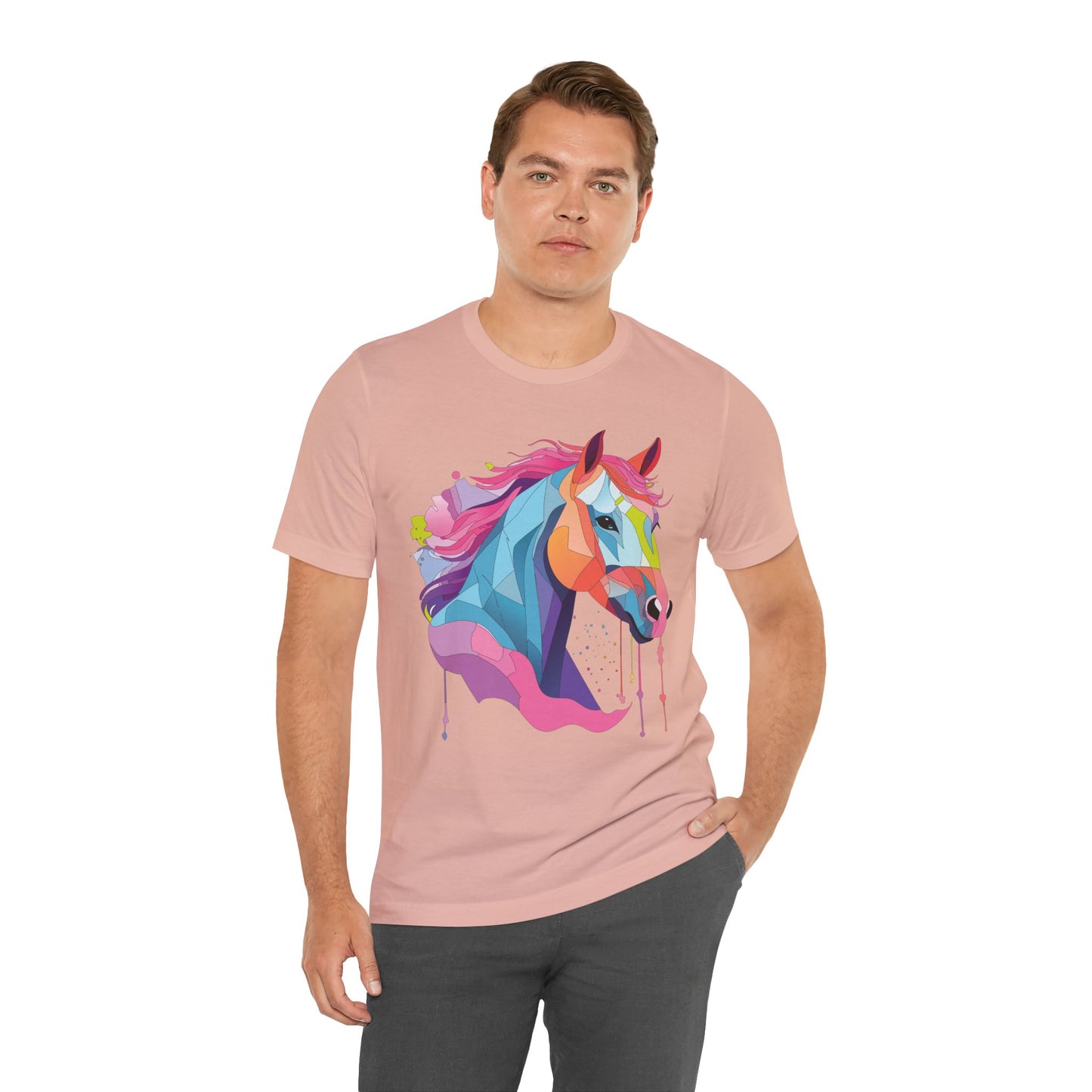 Unisex Animal Shirt, Tee Shirt with Animals, Art Design Tee Shirt, Wild Animals Shirt