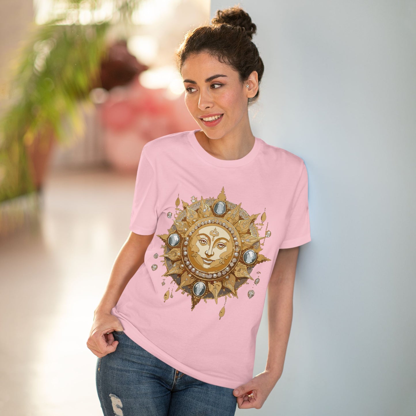 Organic T-shirt with Sun