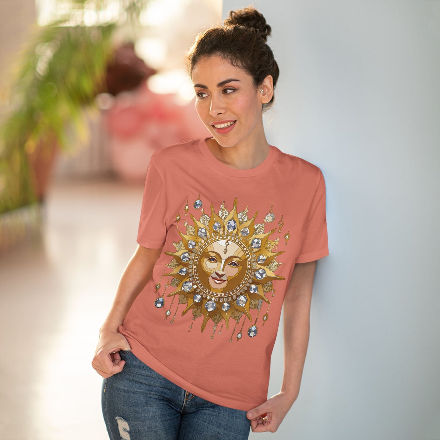 Organic T-shirt with Sun