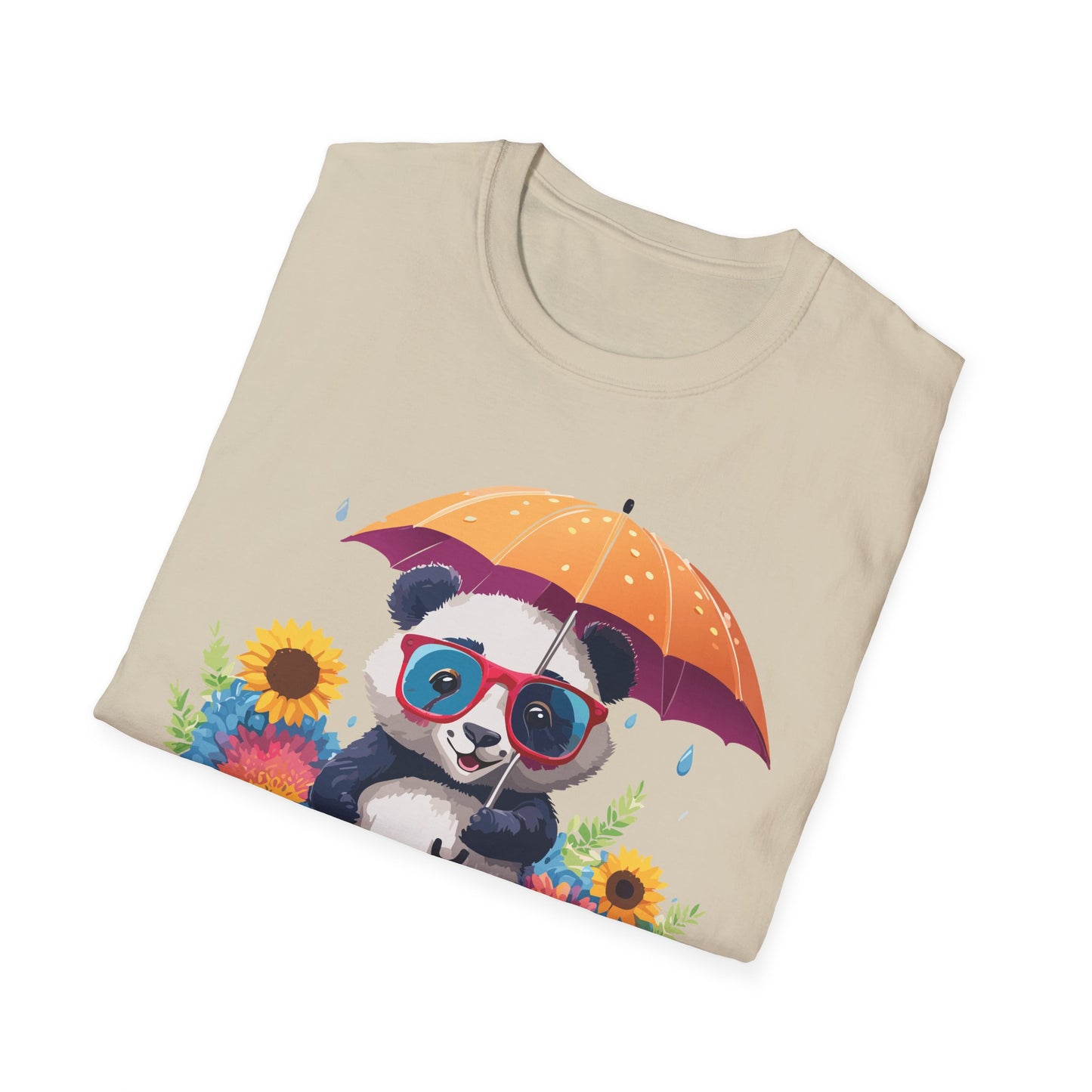 Panda Shirt, T Shirt with Panda, Animal Shirt, Tee Shirt with Animals