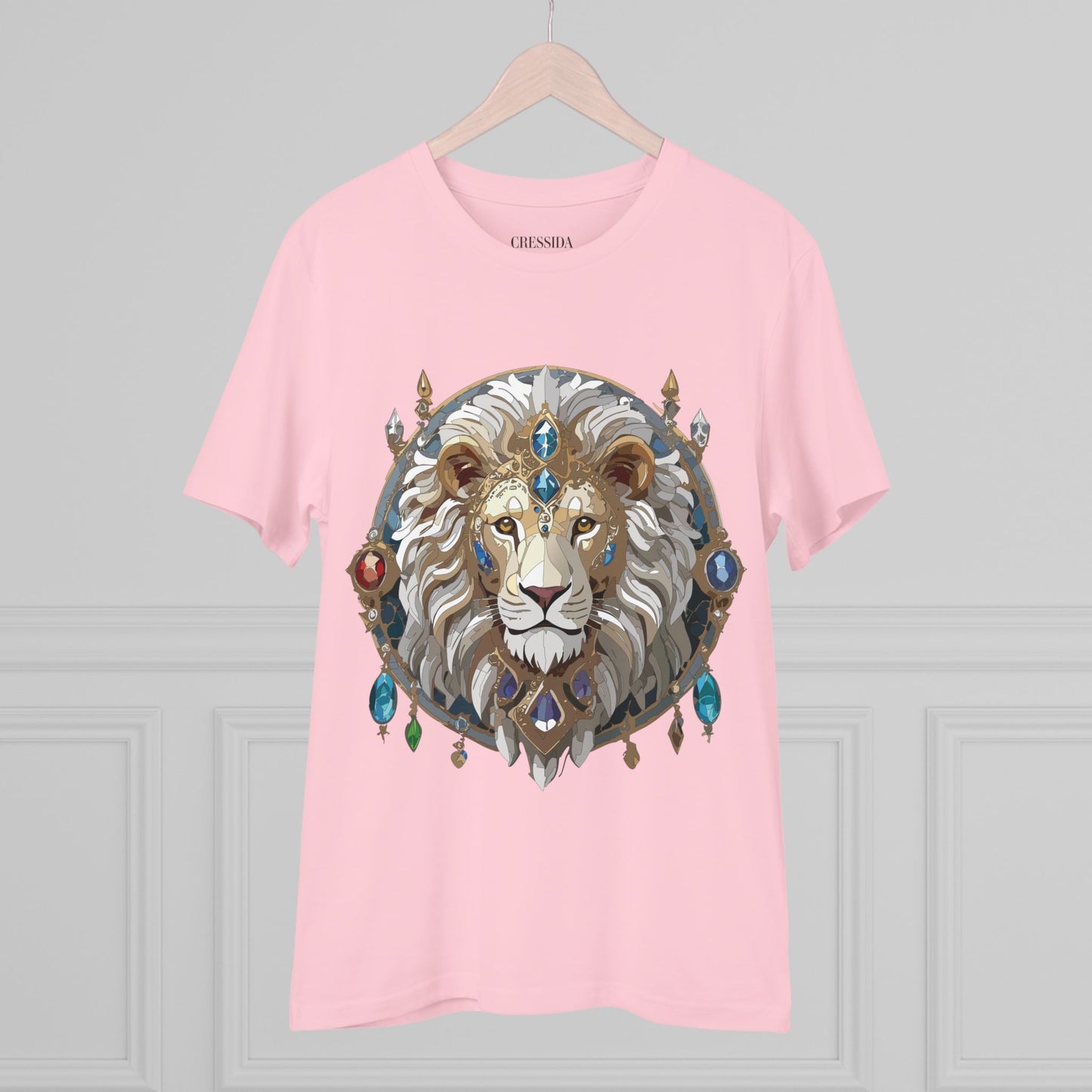 Organic T-shirt with Animals - Lion