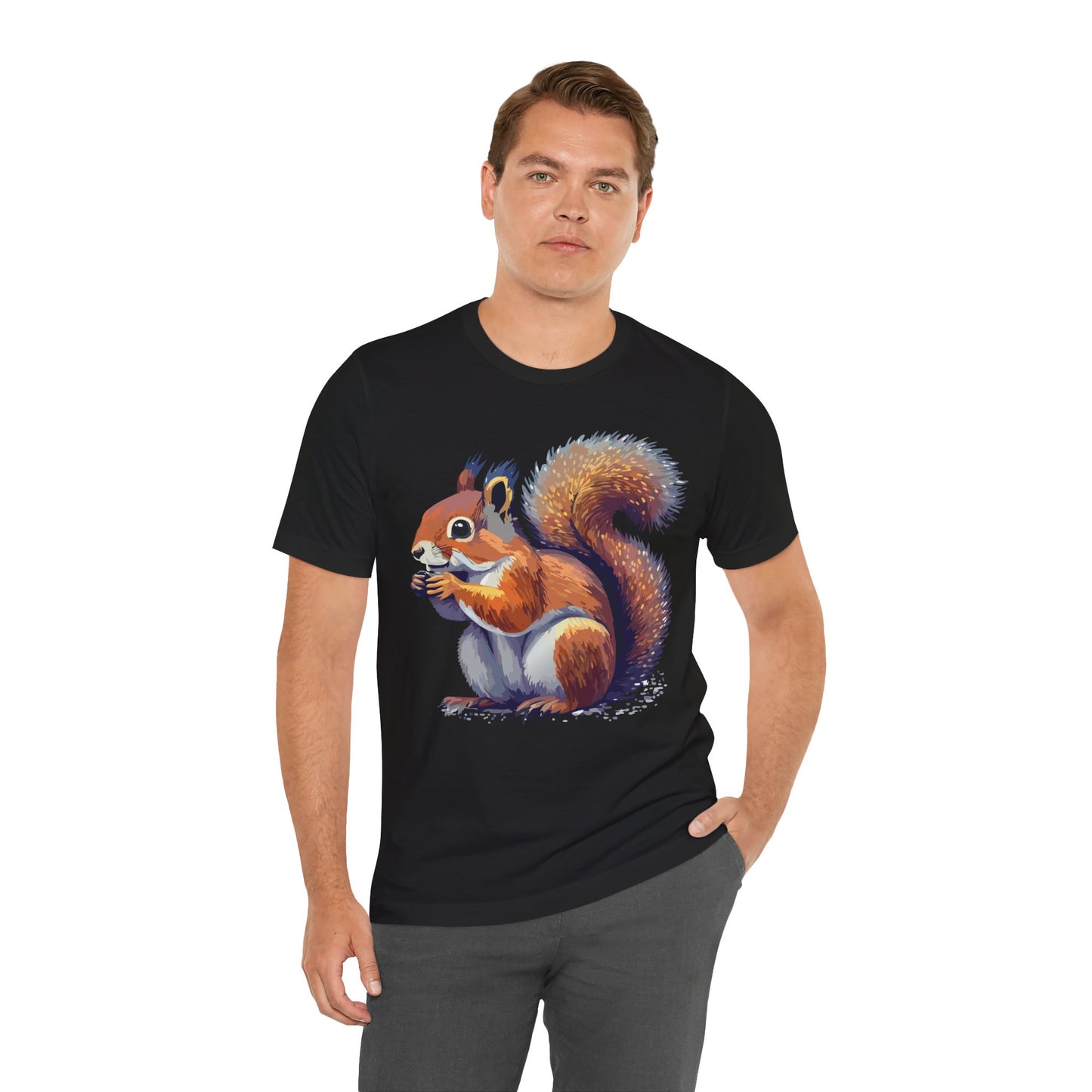 Unisex Animal Shirt, Tee Shirt with Animals, Art Design Tee Shirt, Wild Animals Shirt