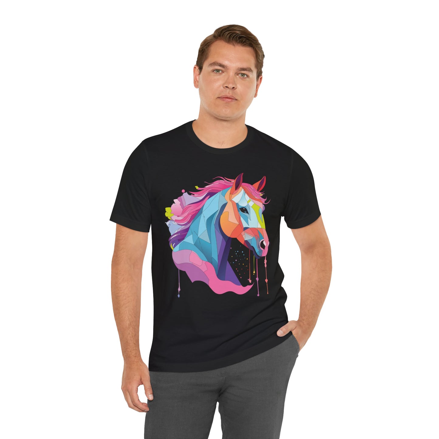 Unisex Animal Shirt, Tee Shirt with Animals, Art Design Tee Shirt, Wild Animals Shirt