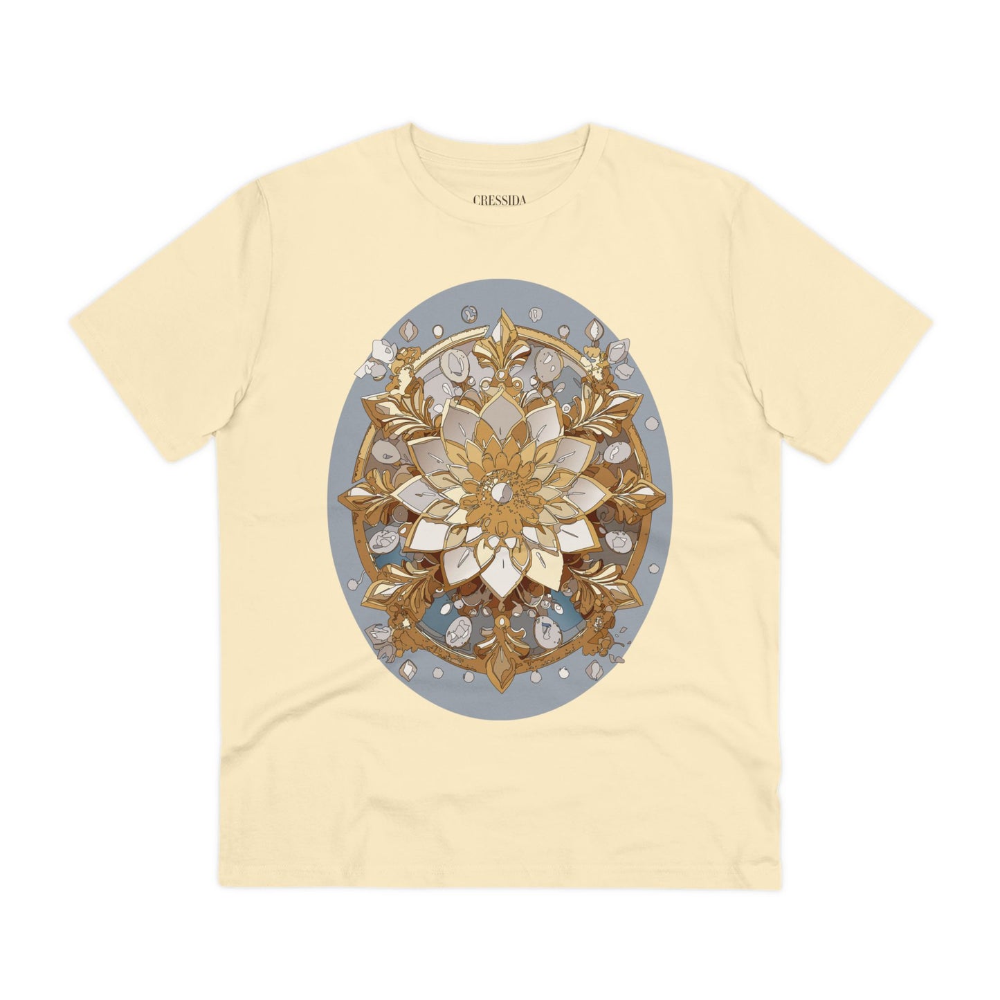 Organic T-shirt with Flower