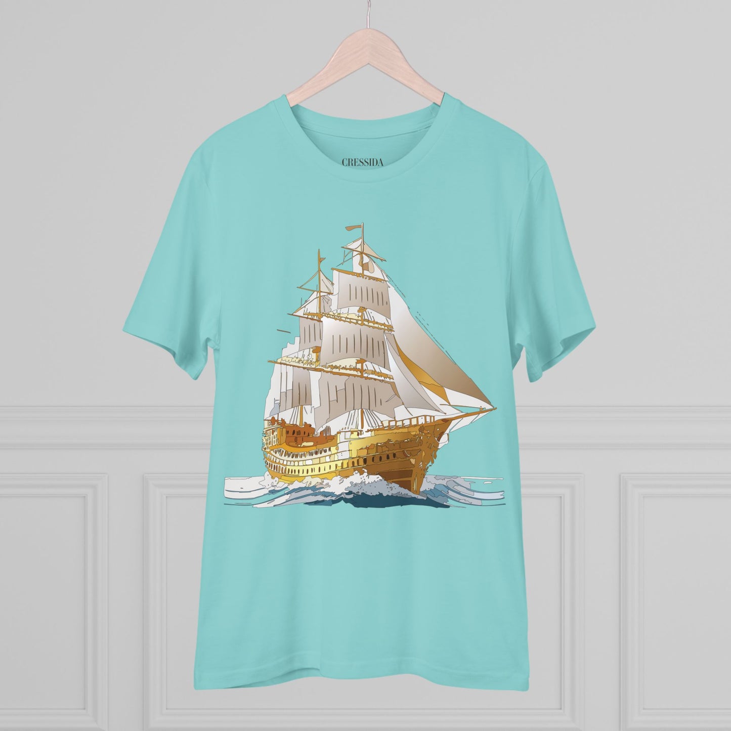 Organic T-shirt with Ship