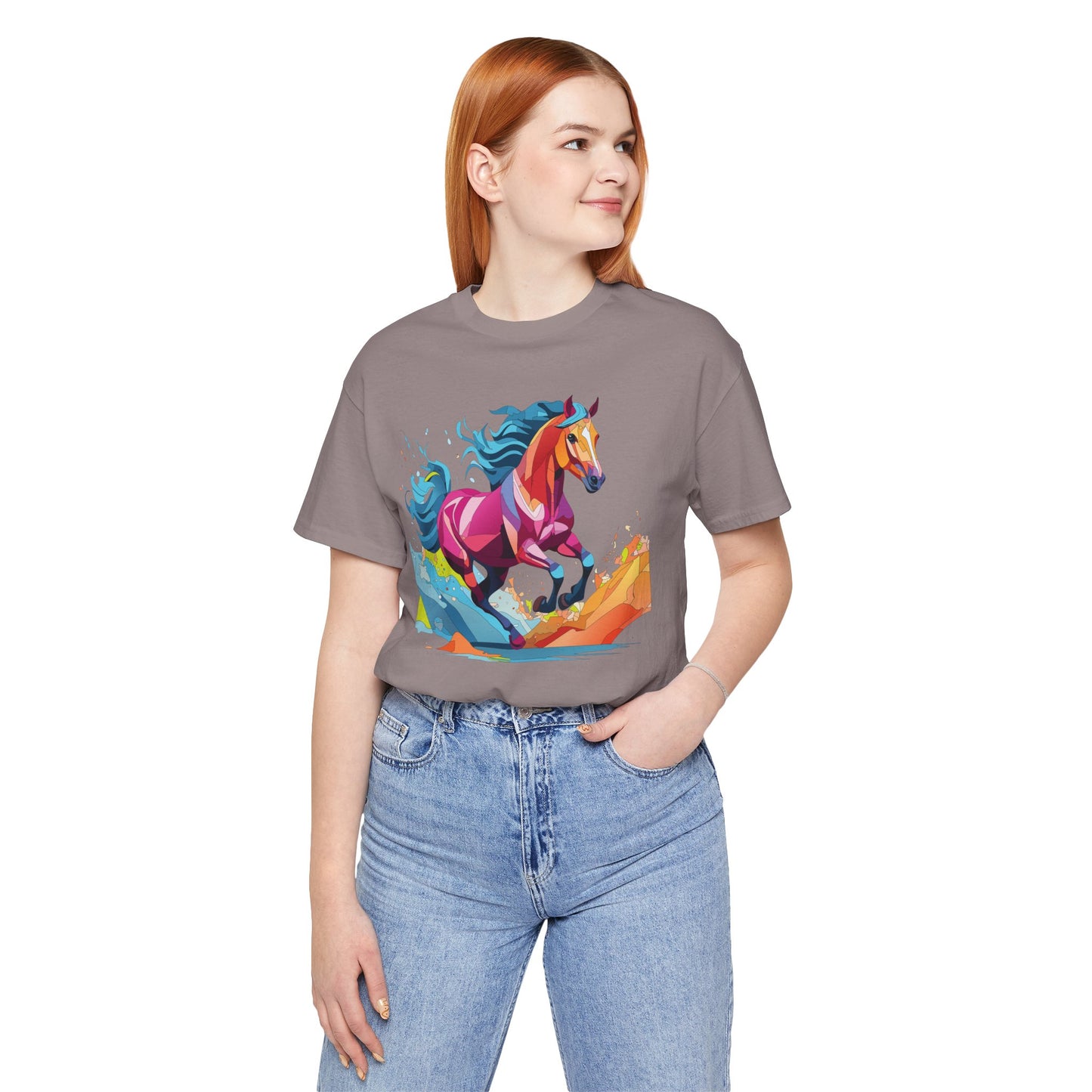 Unisex Animal Shirt, Tee Shirt with Animals, Art Design Tee Shirt, Wild Animals Shirt