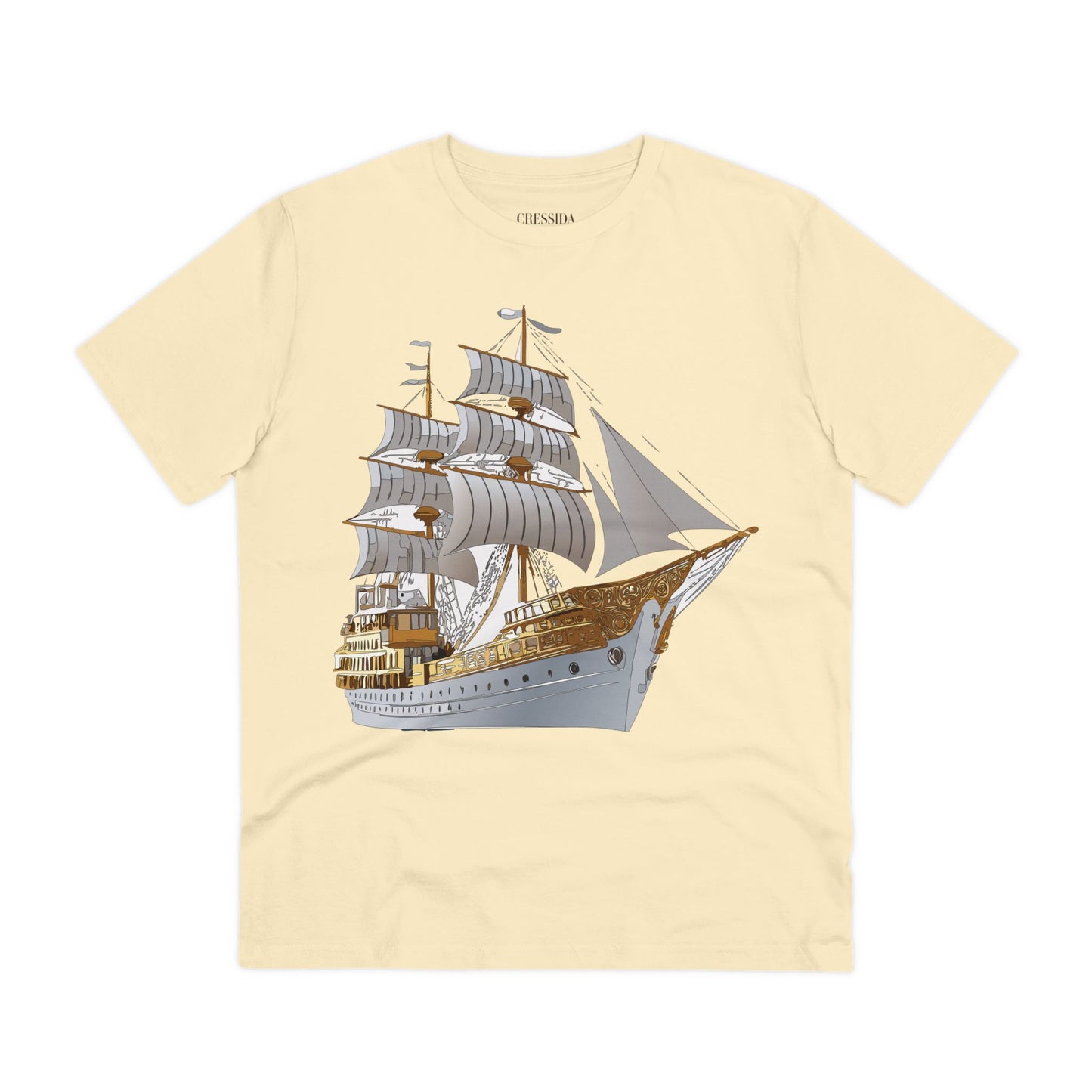 Organic T-shirt with Ship