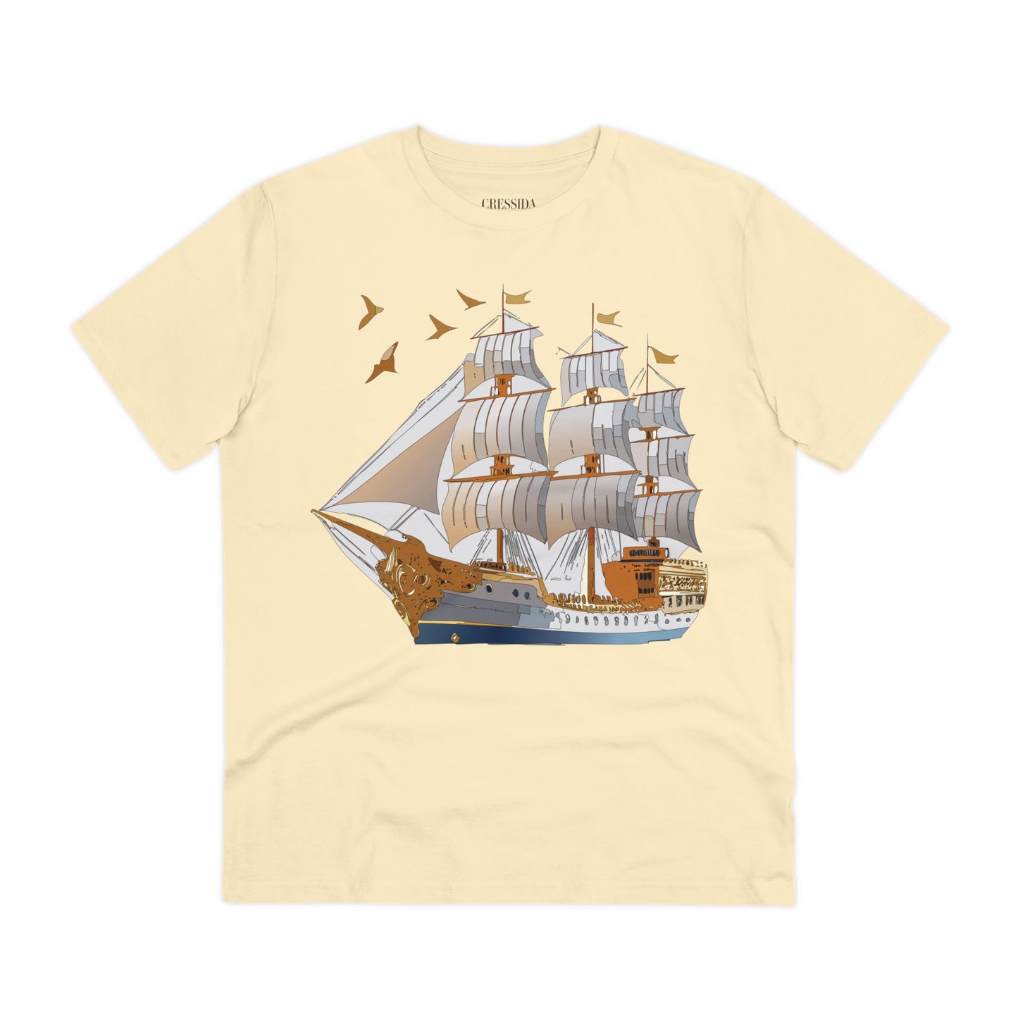 Organic T-shirt with Ship