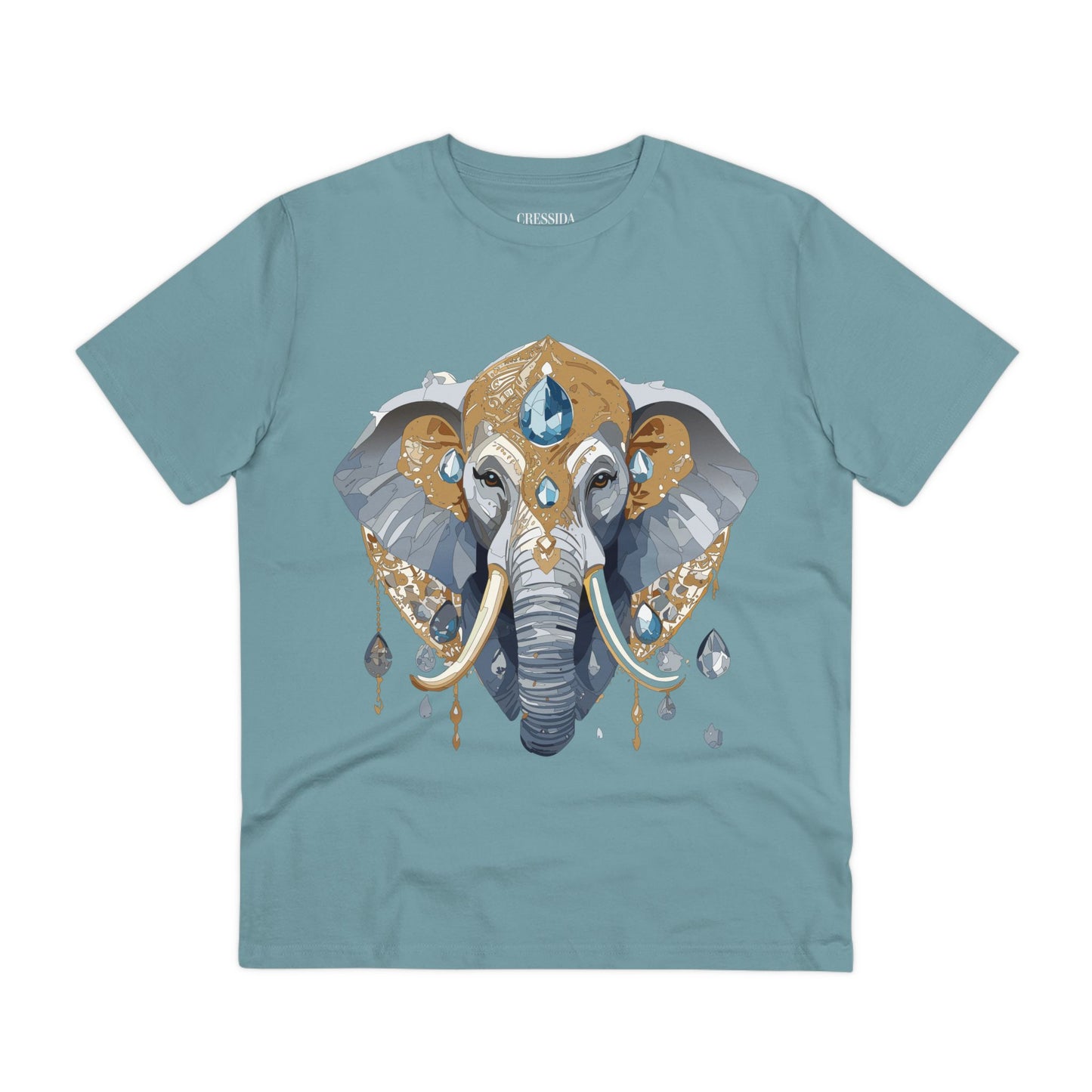 Organic T-shirt with Animals - Elephant