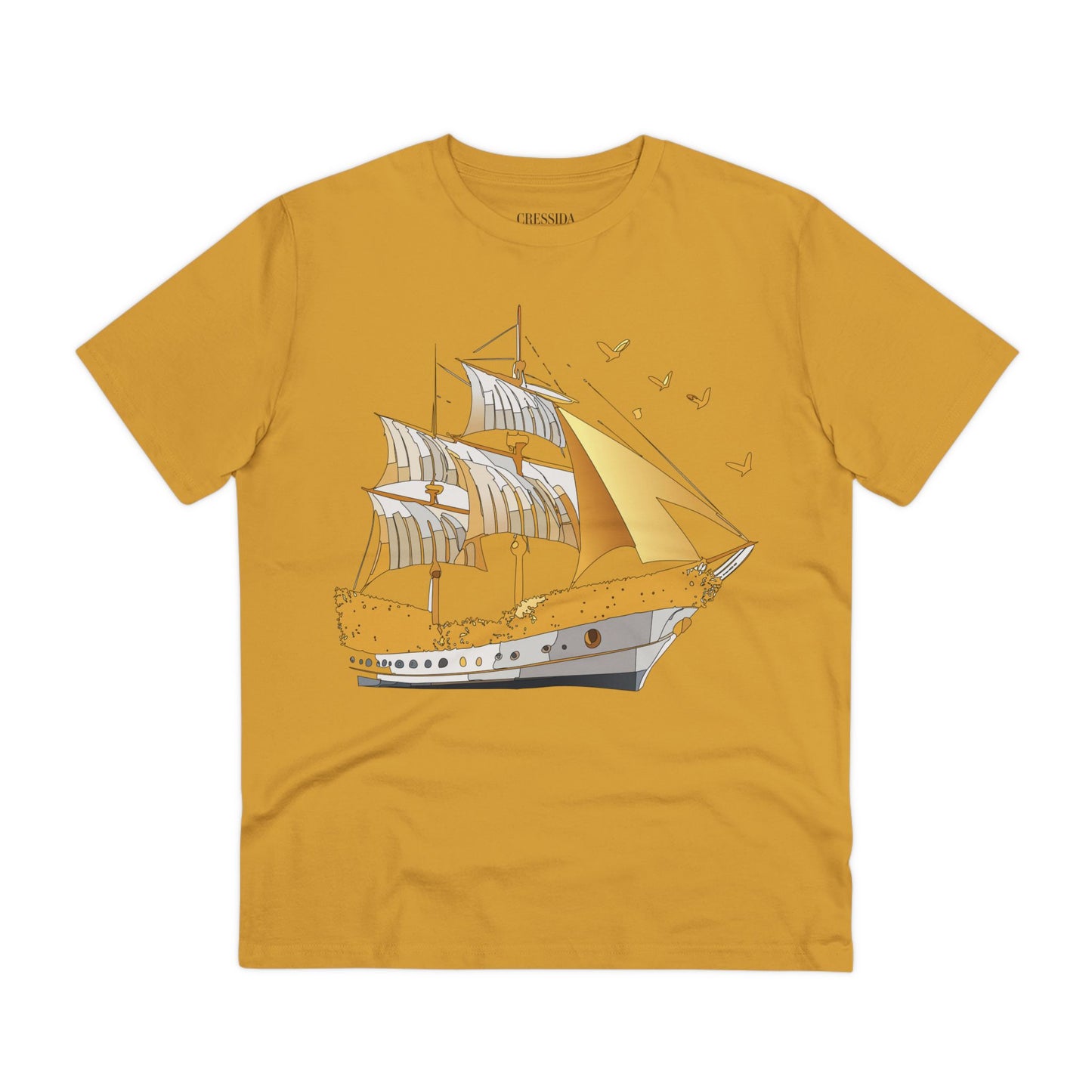 Organic T-shirt with Ship