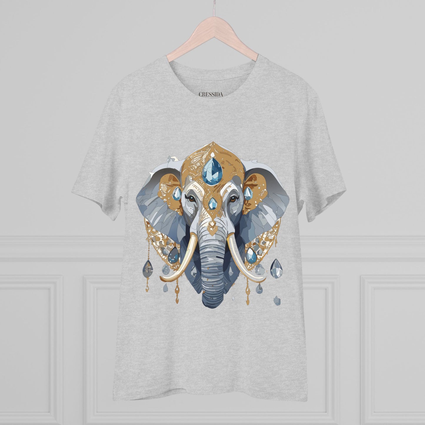 Organic T-shirt with Animals - Elephant