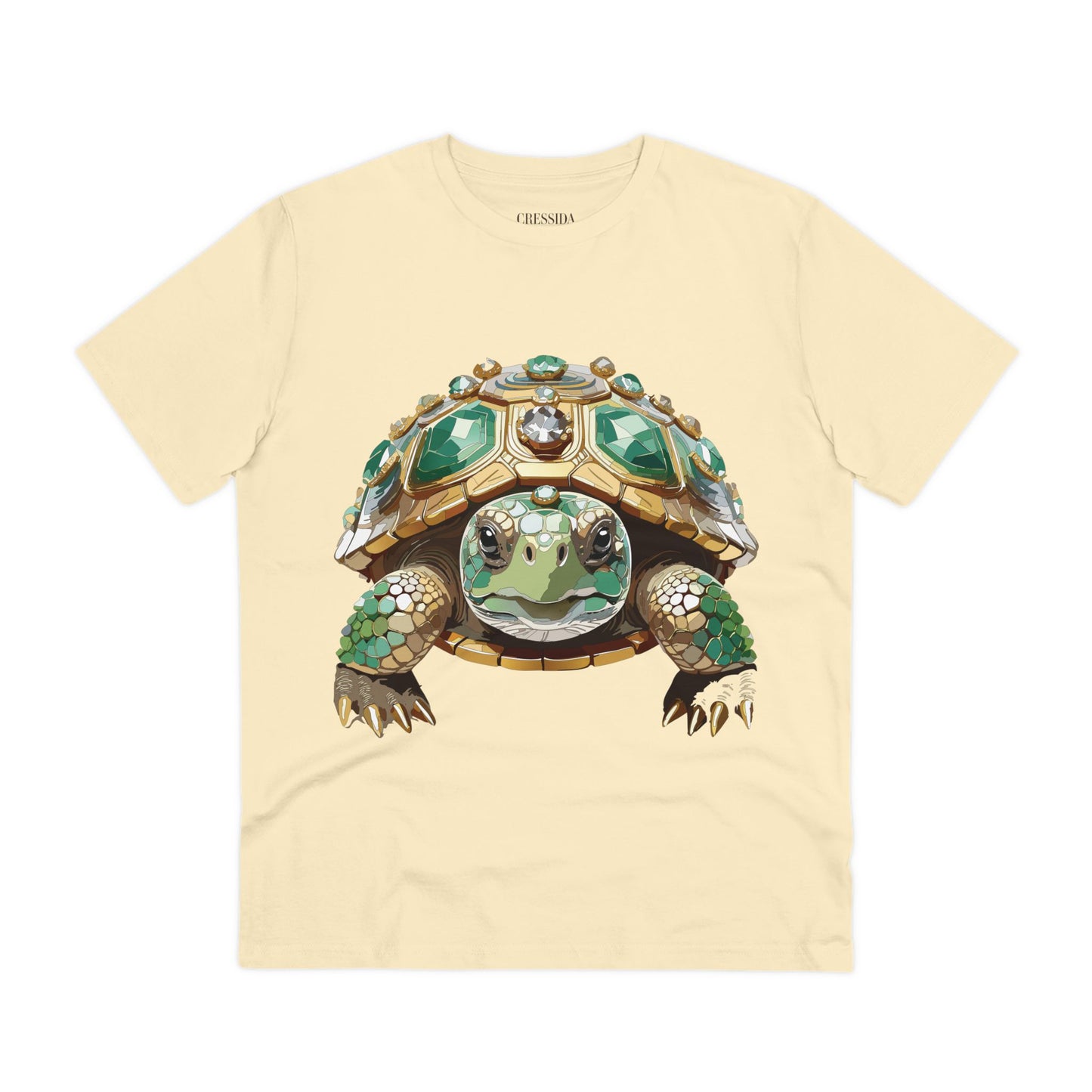 Organic T-shirt with Animals - Turtle