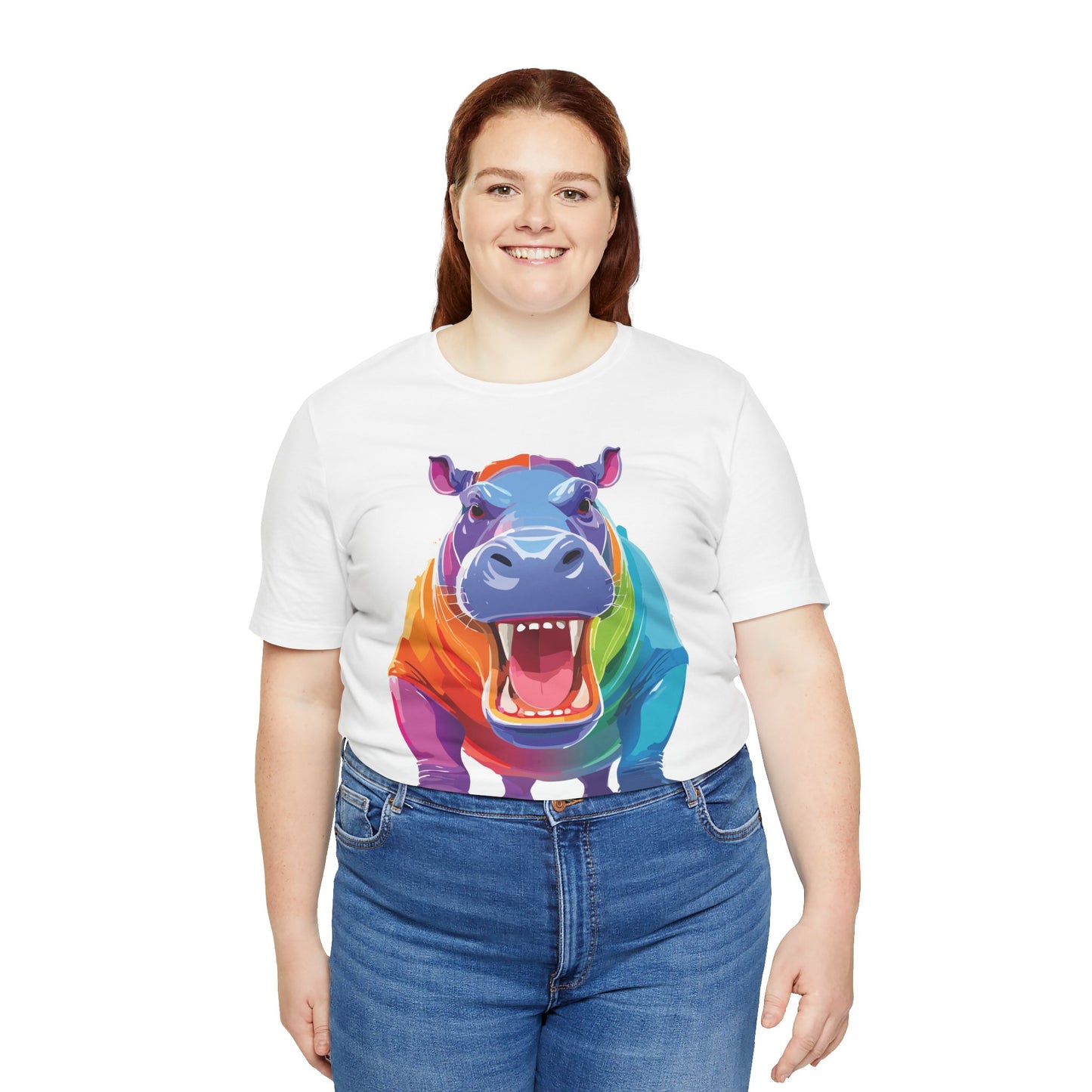 Unisex Animal Shirt, Tee Shirt with Animals, Art Design Tee Shirt, Wild Animals Shirt
