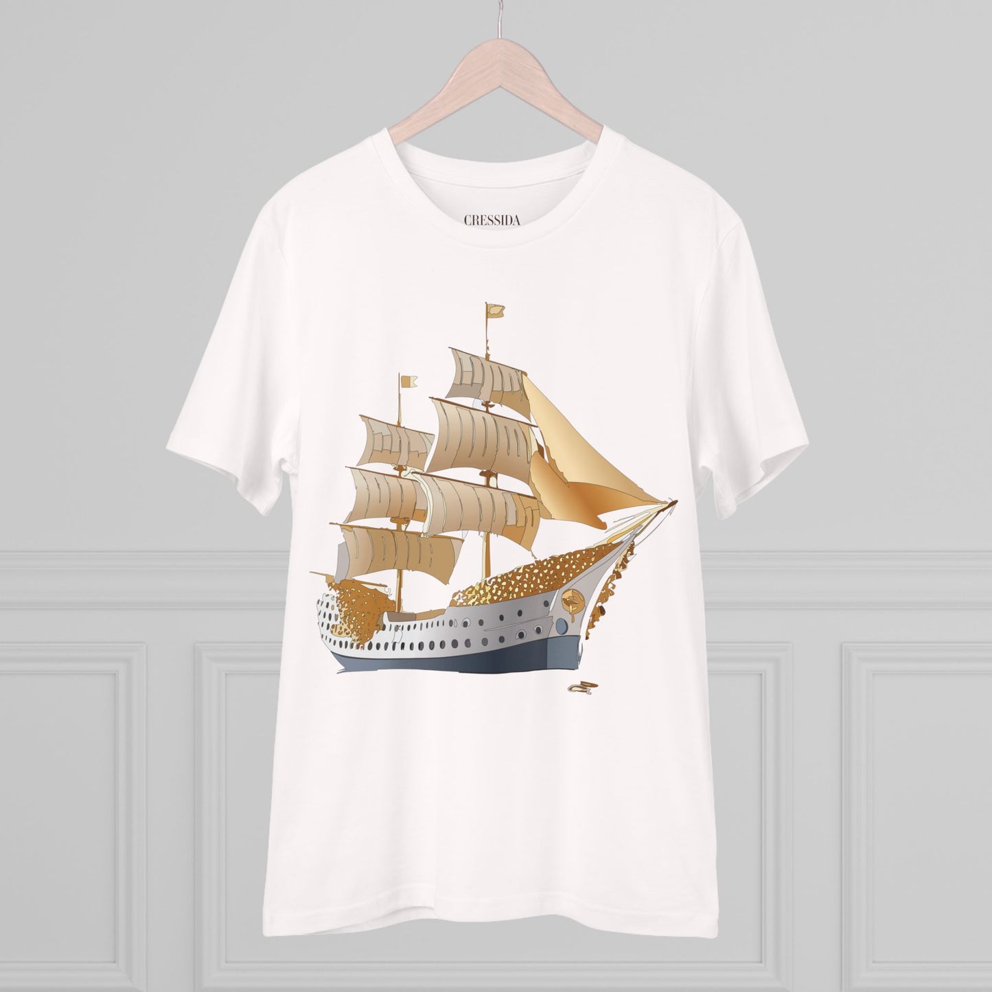 Organic T-shirt with Ship