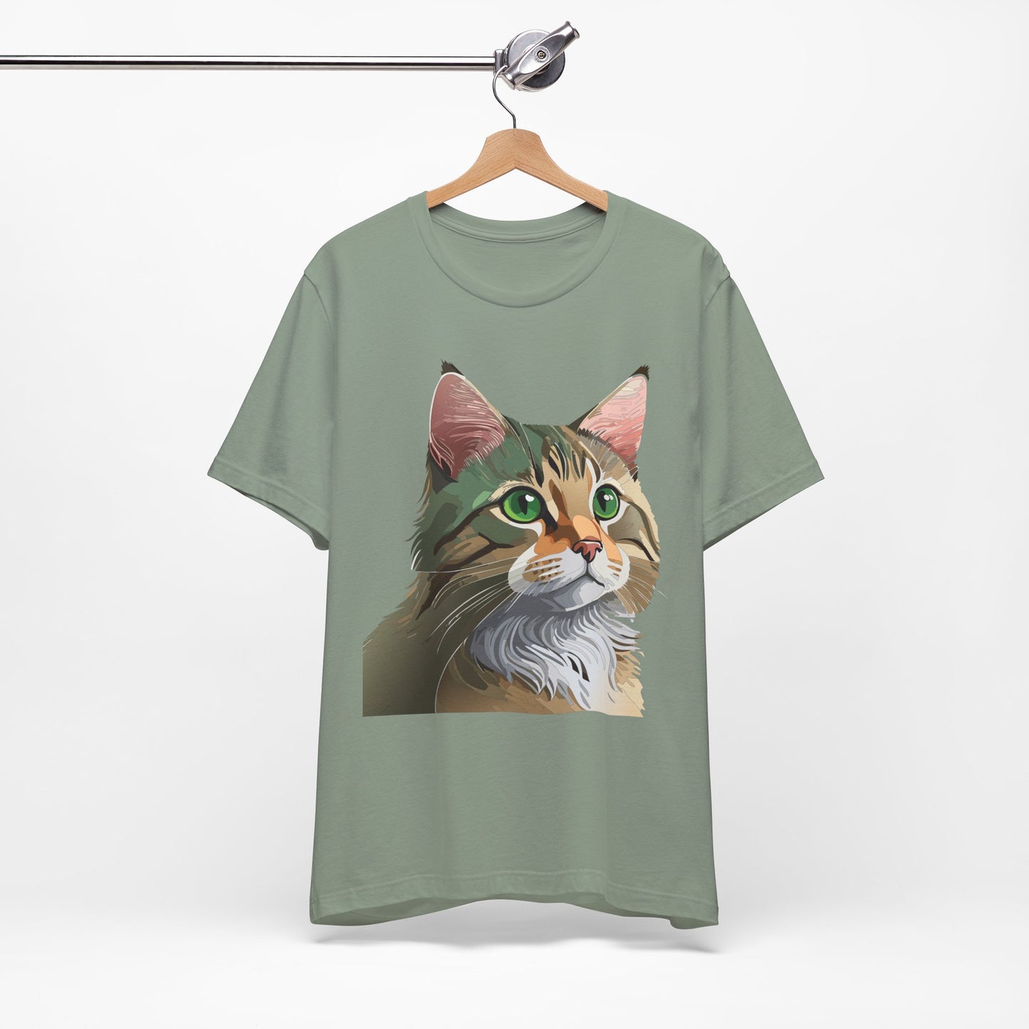 Unisex Animal Shirt, Tee Shirt with Animals, Art Design Tee Shirt, Wild Animals Shirt