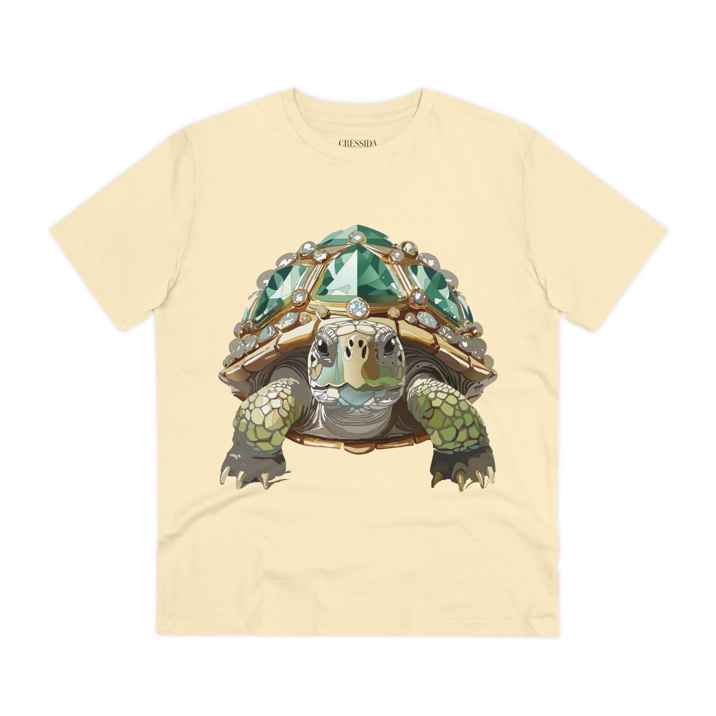 Organic T-shirt with Animals - Turtle