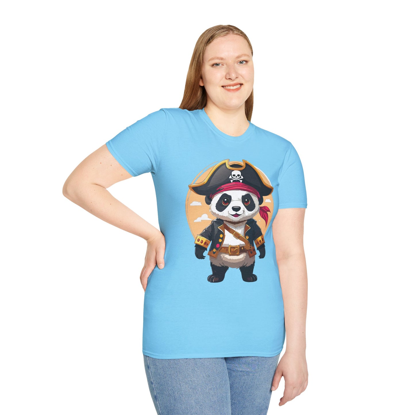 Panda Shirt, T Shirt with Panda, Animal Shirt, Tee Shirt with Animals