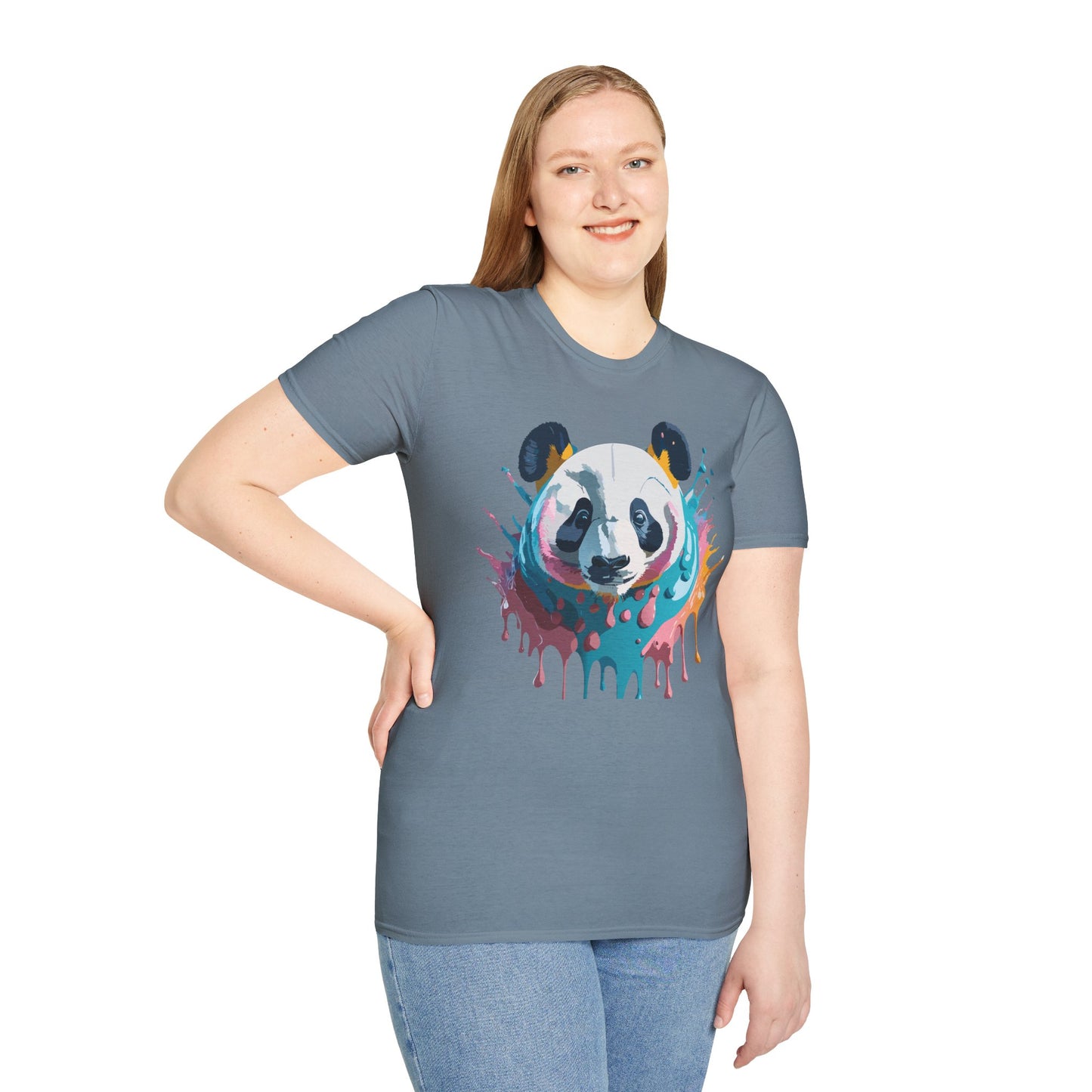 Panda Shirt, T Shirt with Panda, Animal Shirt, Tee Shirt with Animals