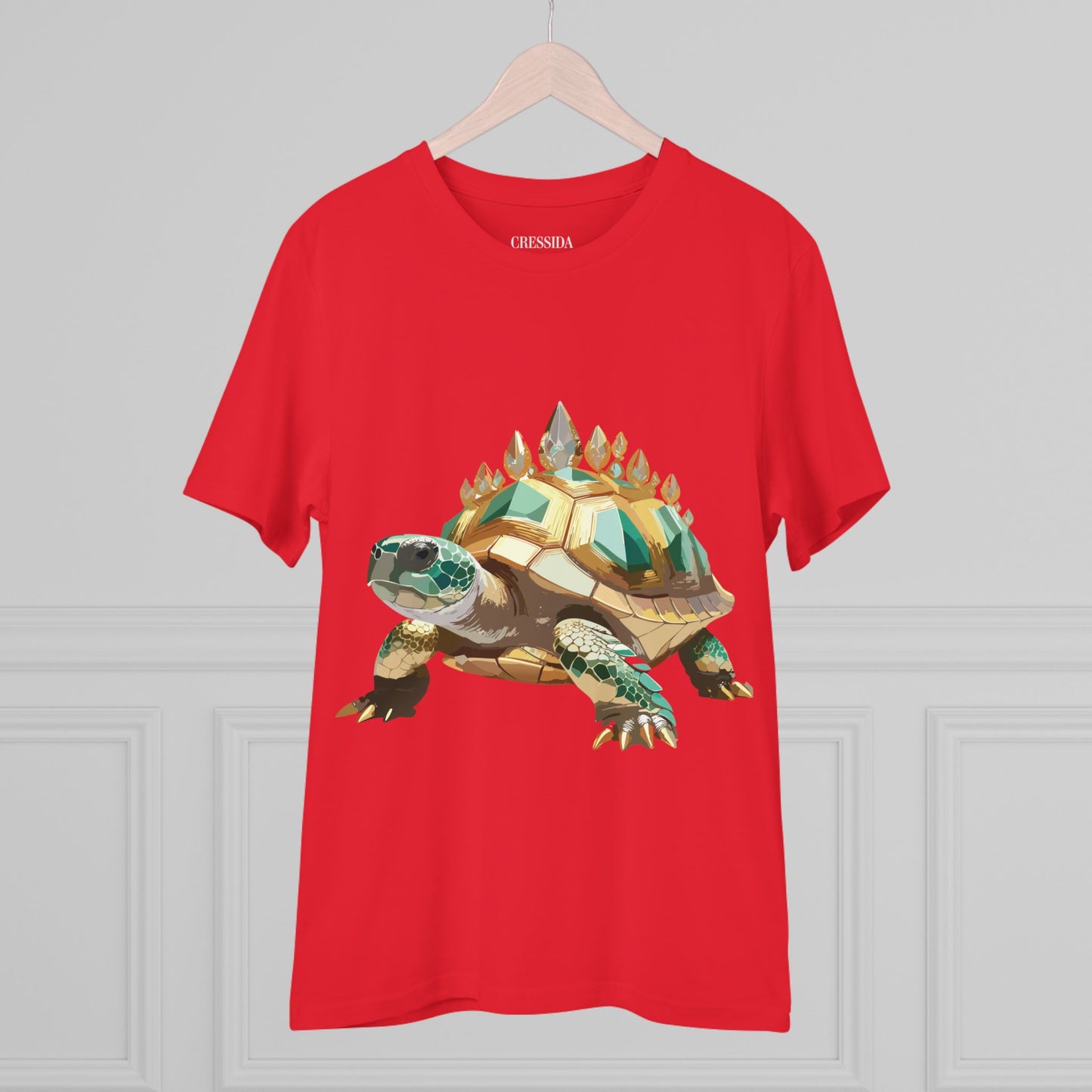 Organic T-shirt with Animals - Turtle