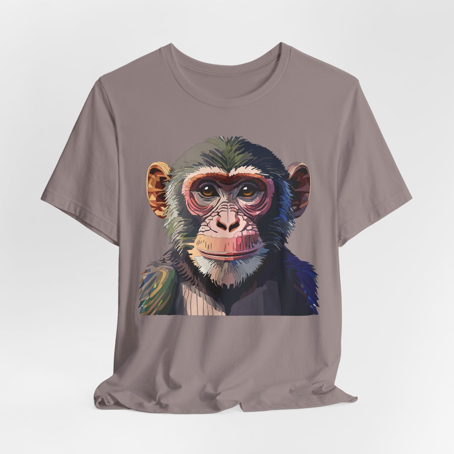 Unisex Animal Shirt, Tee Shirt with Animals, Art Design Tee Shirt, Wild Animals Shirt