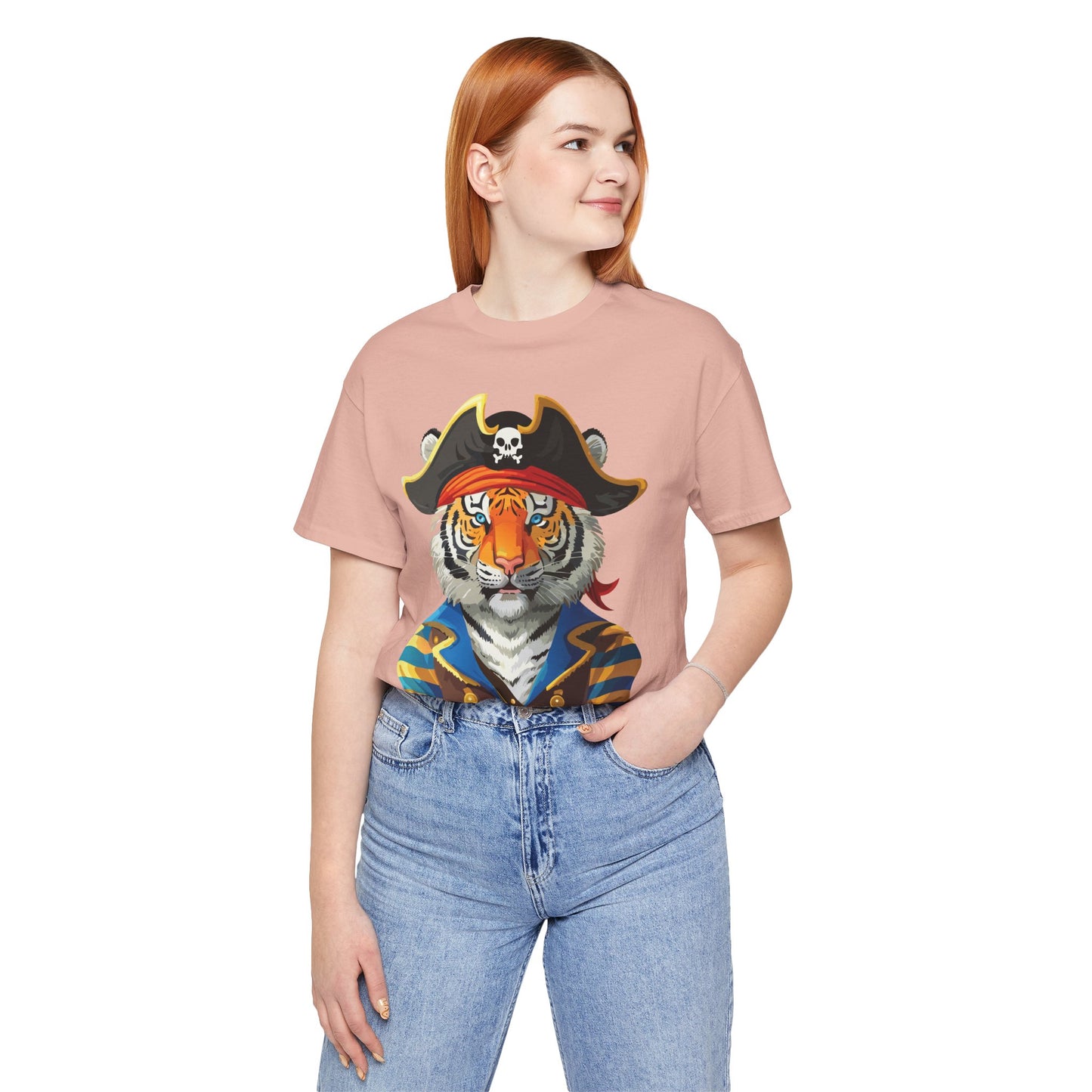 Unisex Animal Shirt, Tee Shirt with Animals, Art Design Tee Shirt, Wild Animals Shirt