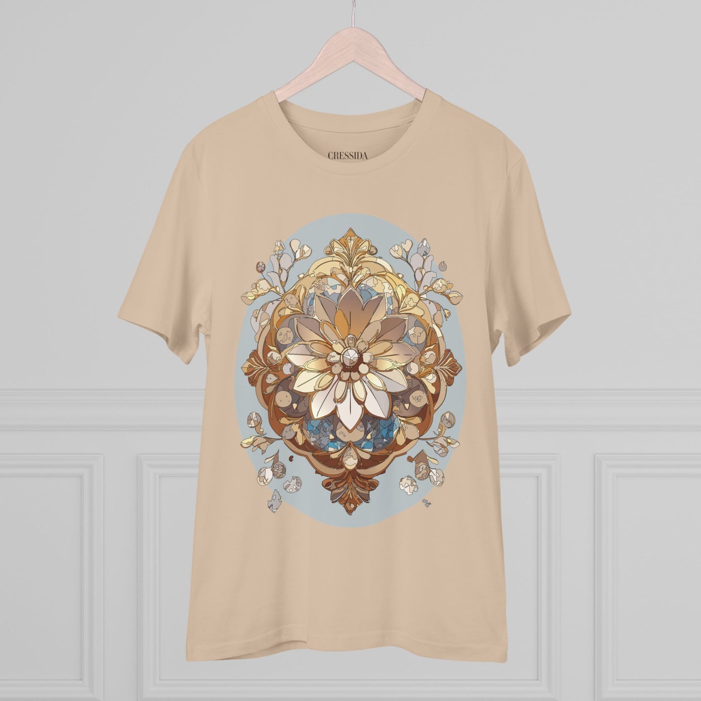 Organic T-shirt with Flower