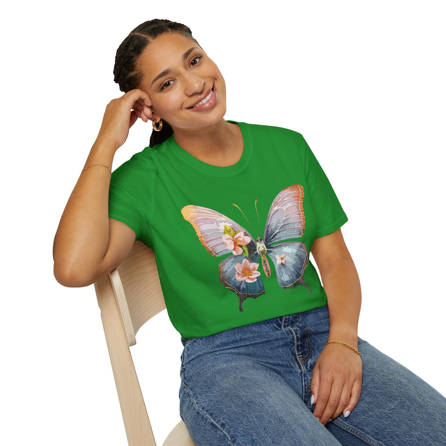 Butterfly Shirt, T Shirt with Butterfly, Monarch Shirt