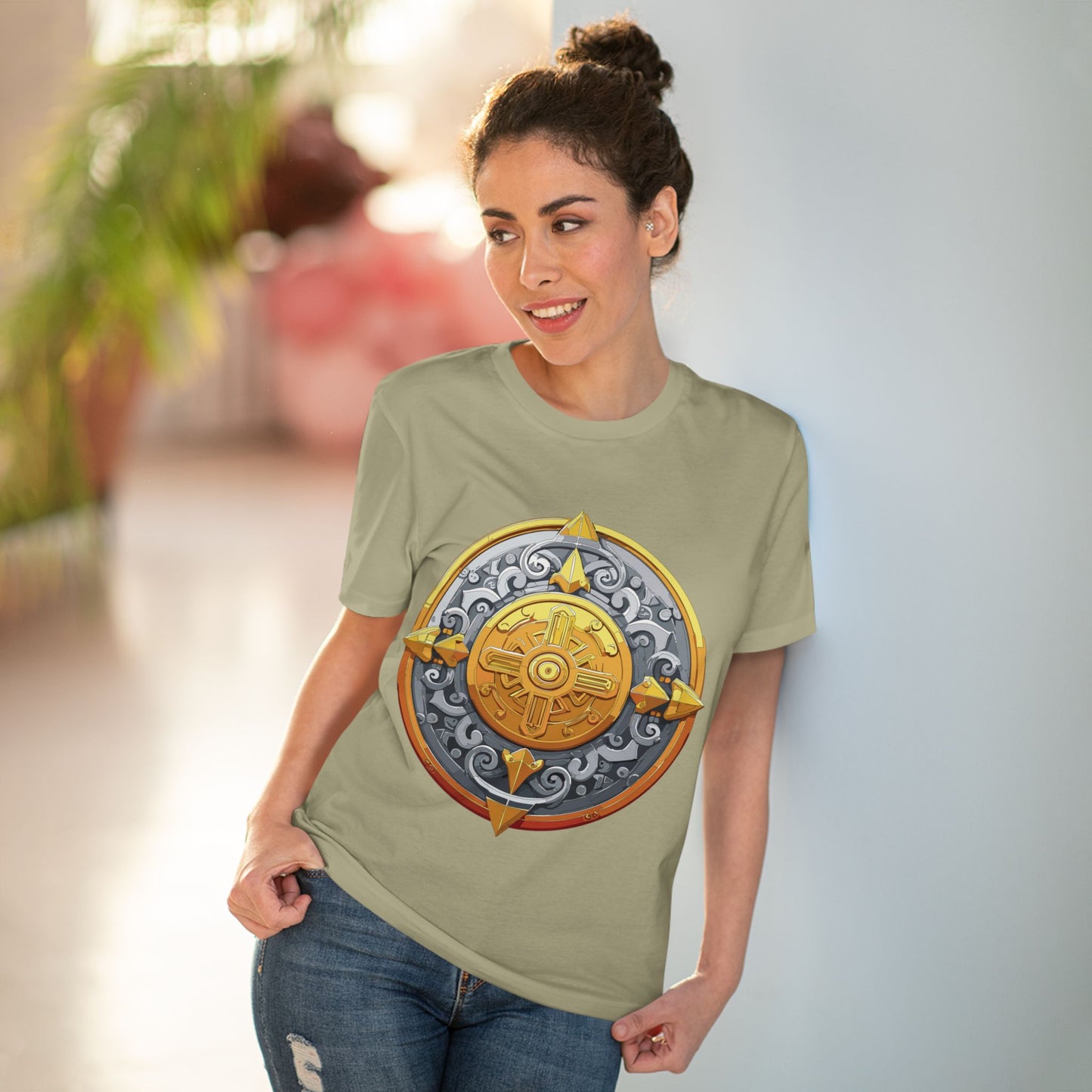 Organic T-shirt with Coin