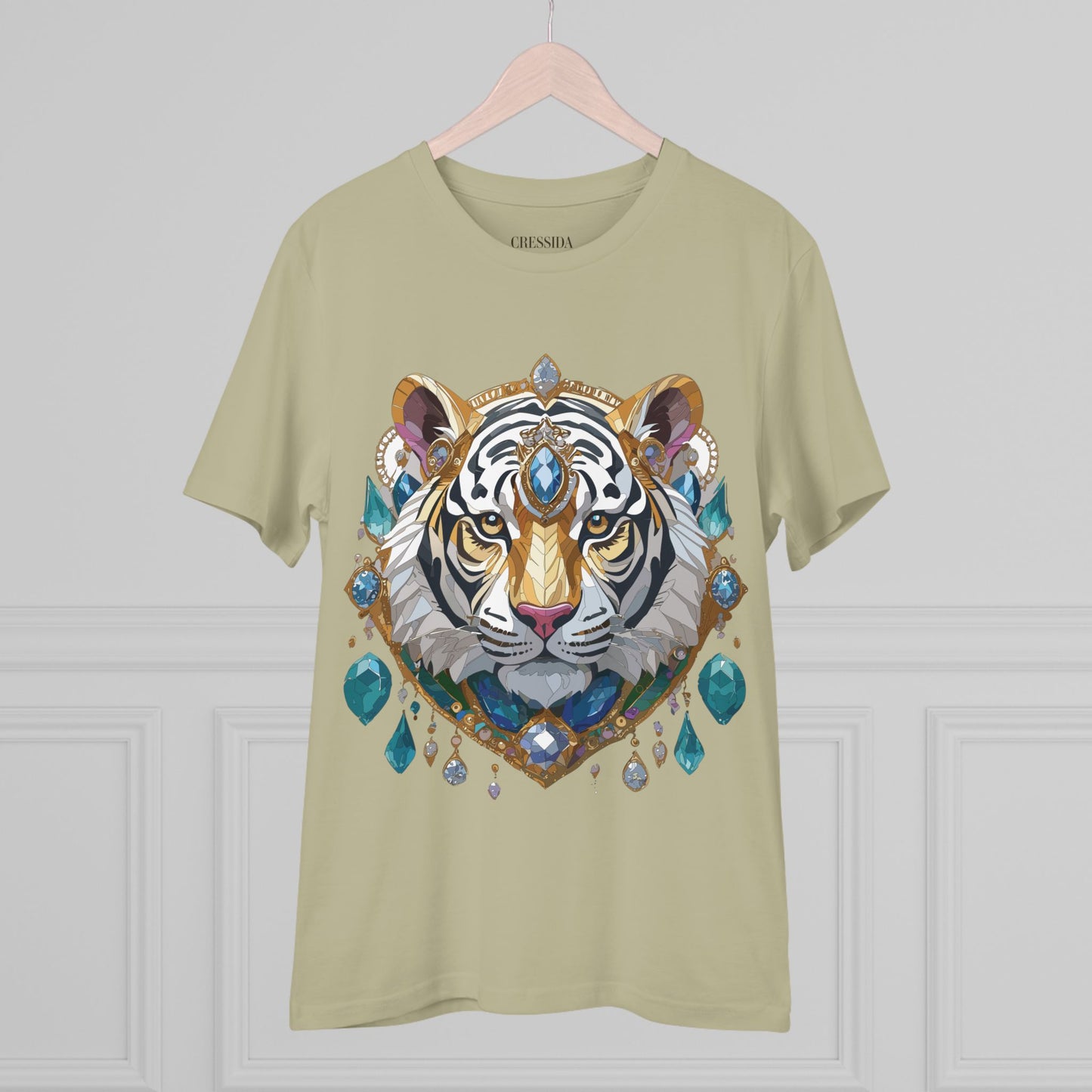 Organic T-shirt with Animals - Tiger