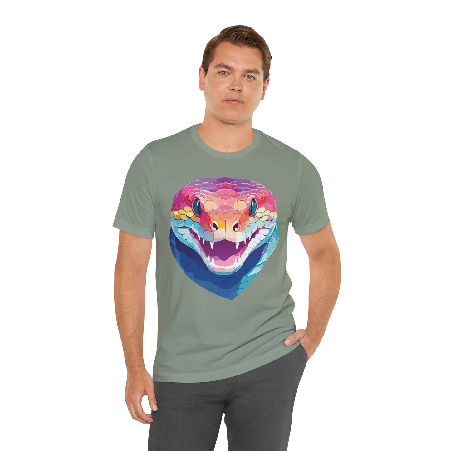 Unisex Animal Shirt, Tee Shirt with Animals, Art Design Tee Shirt, Wild Animals Shirt