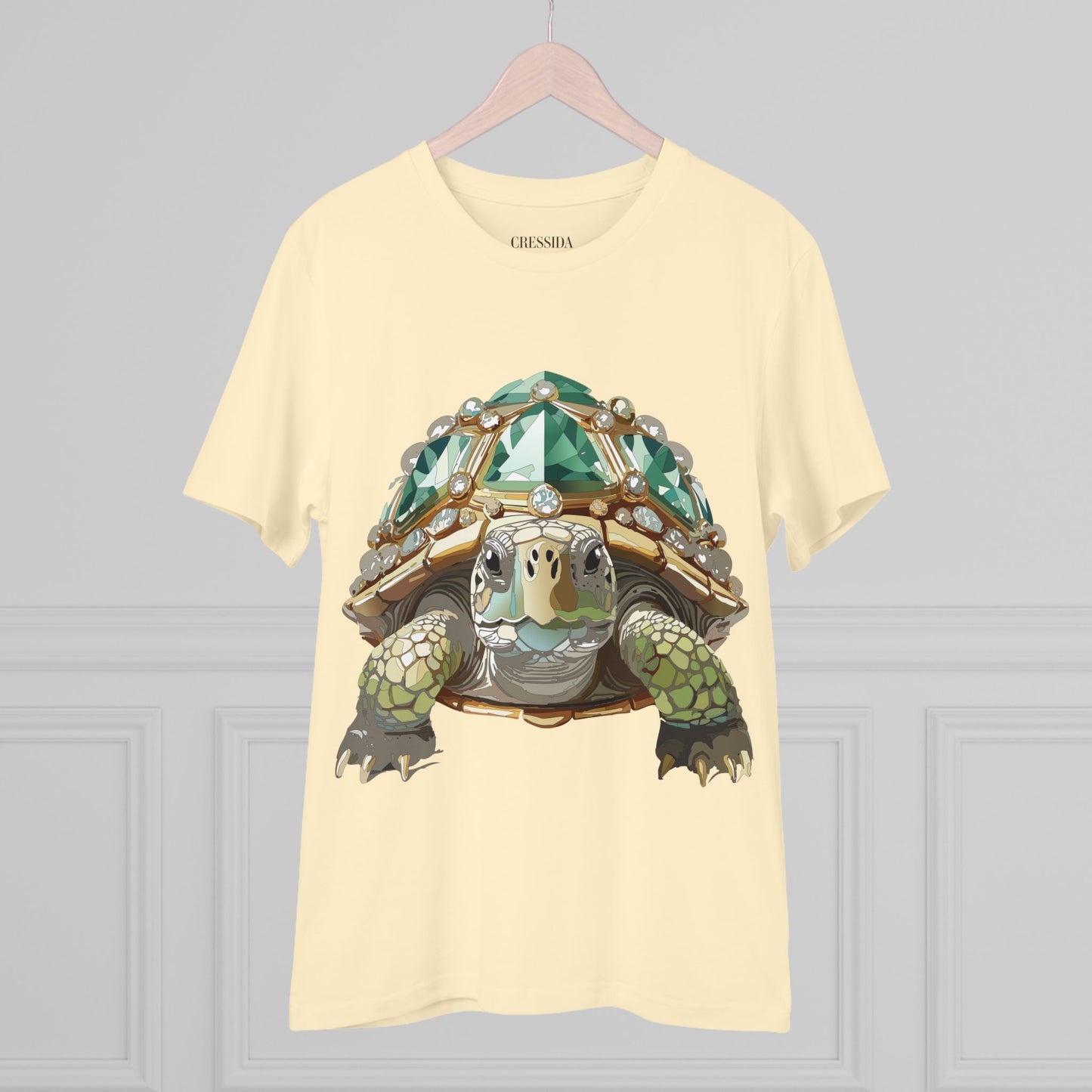 Organic T-shirt with Animals - Turtle