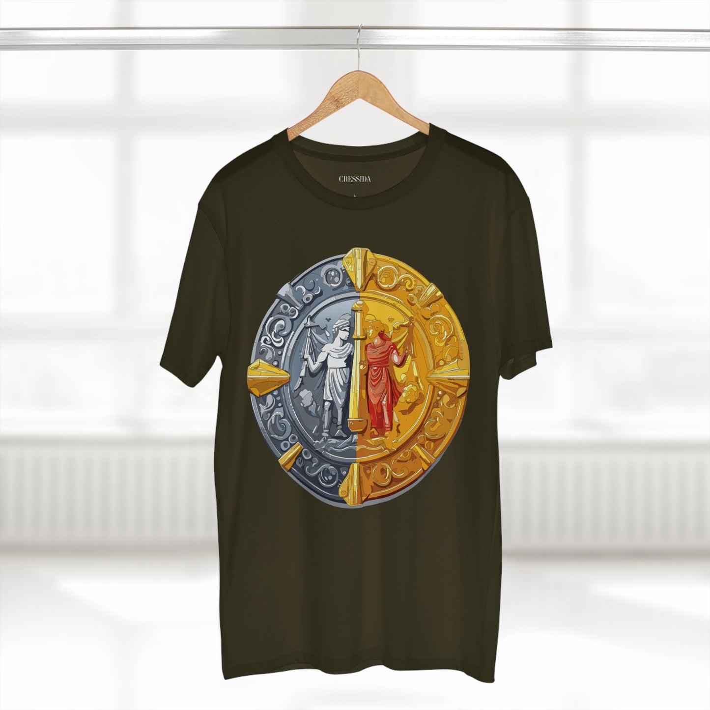 Coin Shirt, Shirt with Coin, Tee Shirt with Antique Coin