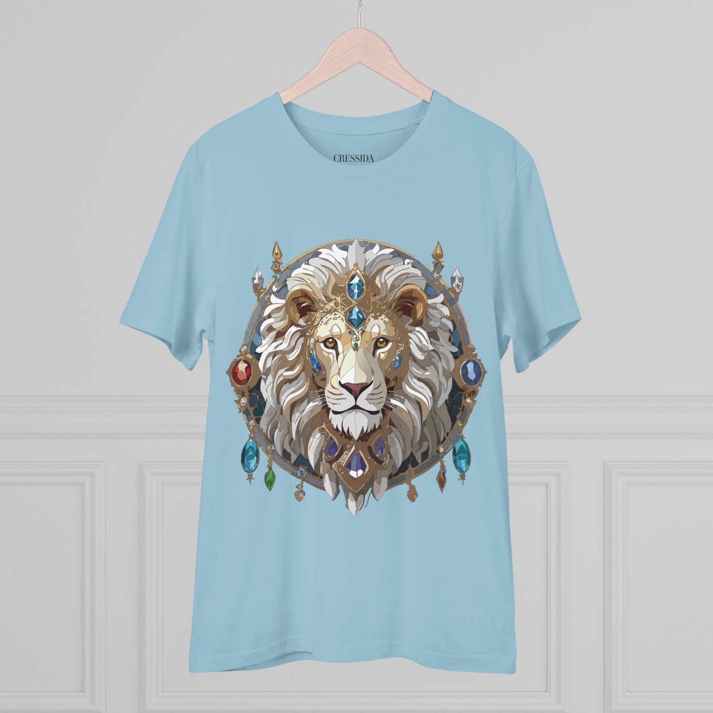 Organic T-shirt with Animals - Lion