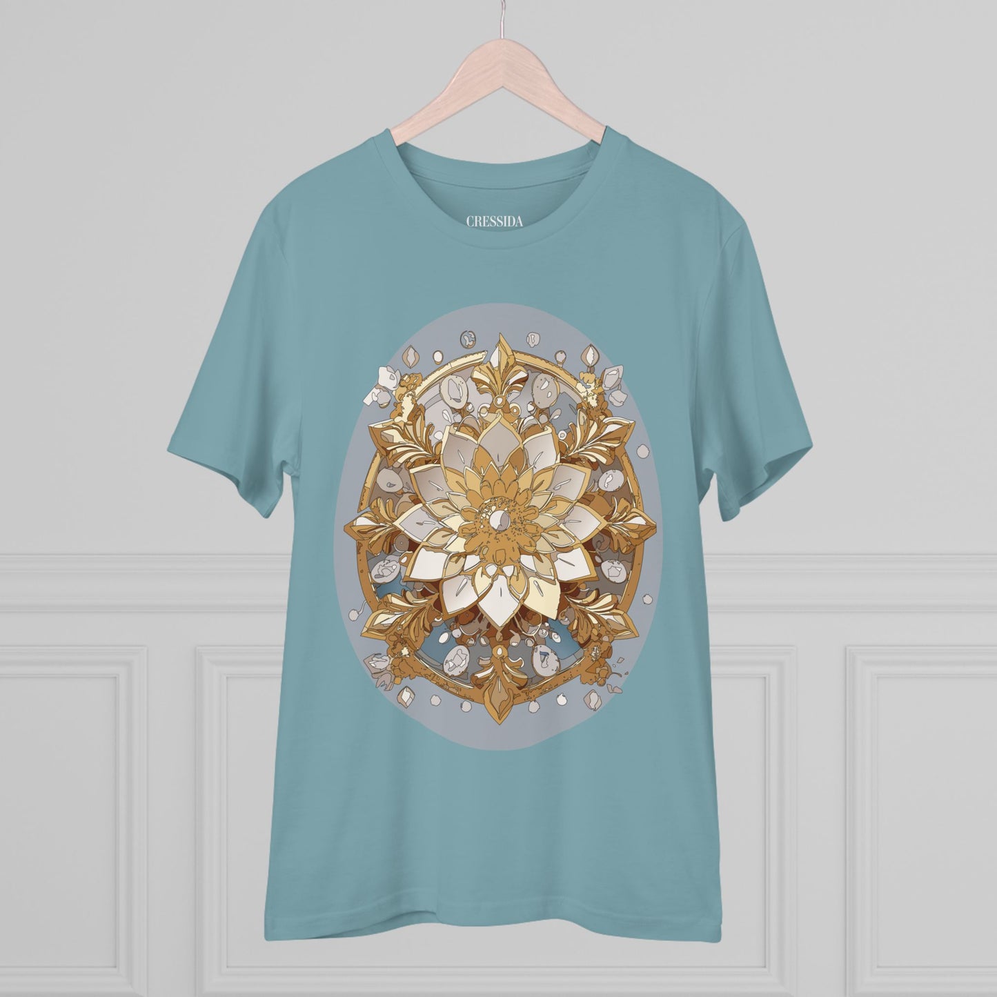 Organic T-shirt with Flower