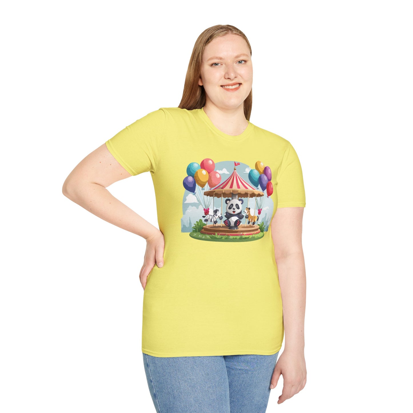 Panda Shirt, T Shirt with Panda, Animal Shirt, Tee Shirt with Animals