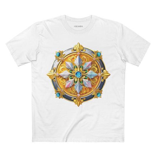 Medallion Shirt, Shirt with Medallion, Tee Shirt with Medal