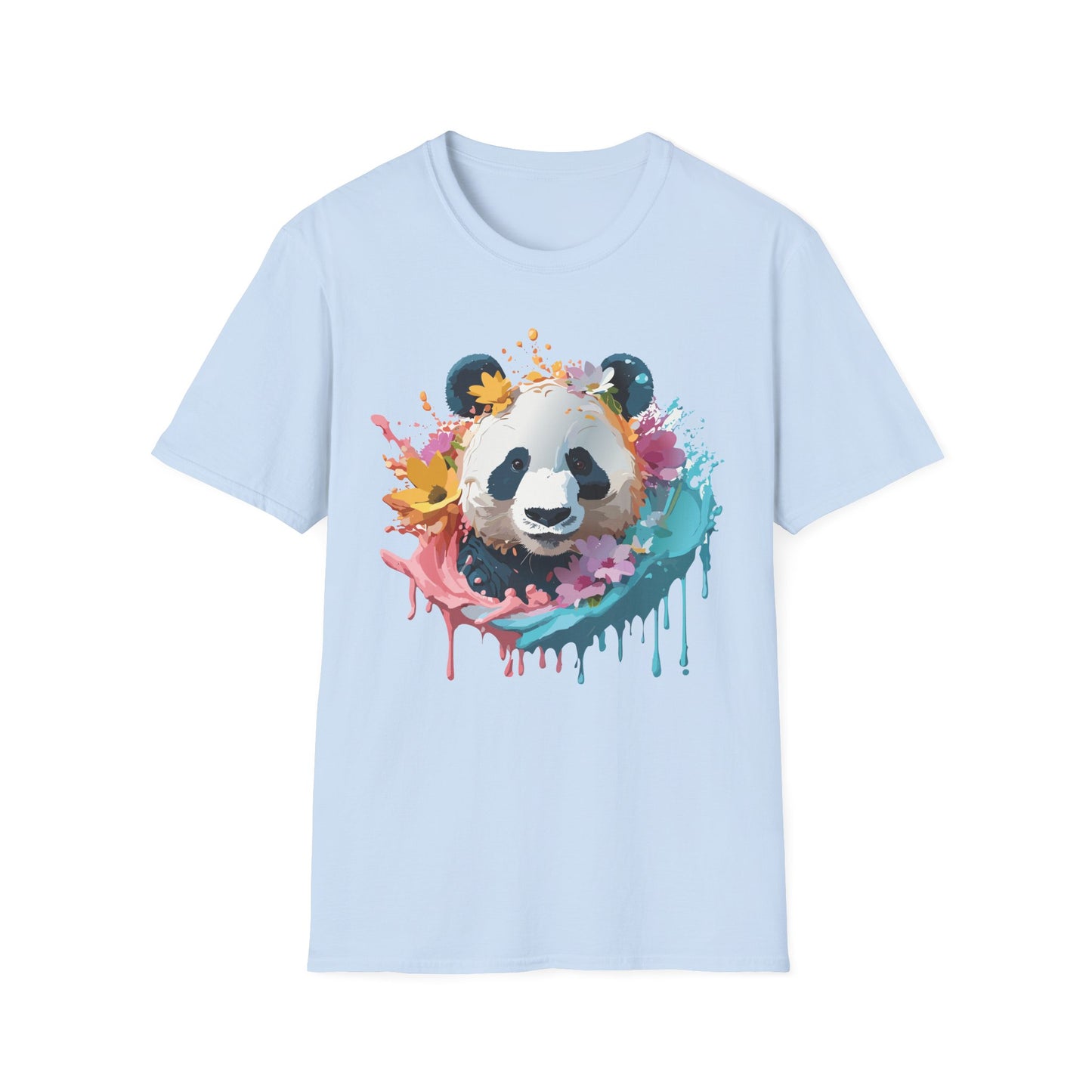 Panda Shirt, T Shirt with Panda, Animal Shirt, Tee Shirt with Animals