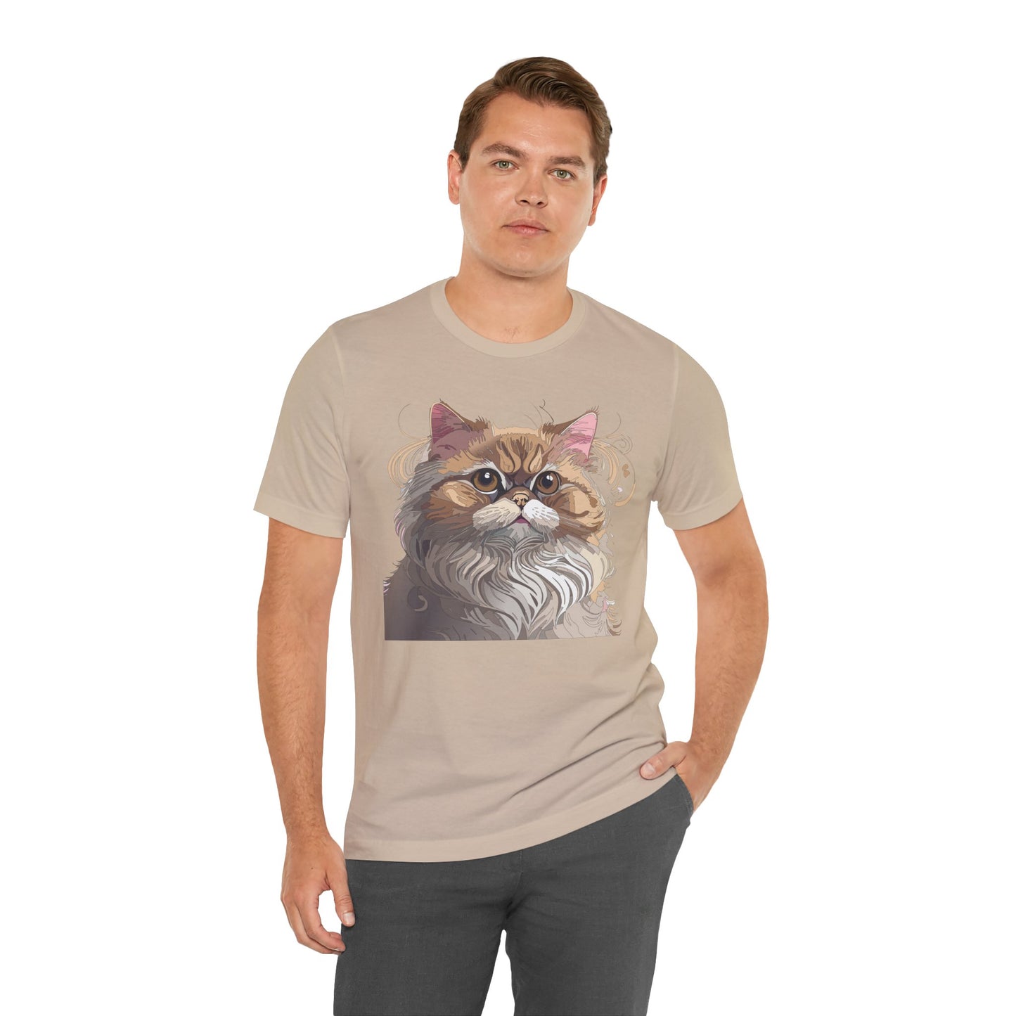 Unisex Animal Shirt, Tee Shirt with Animals, Art Design Tee Shirt, Wild Animals Shirt