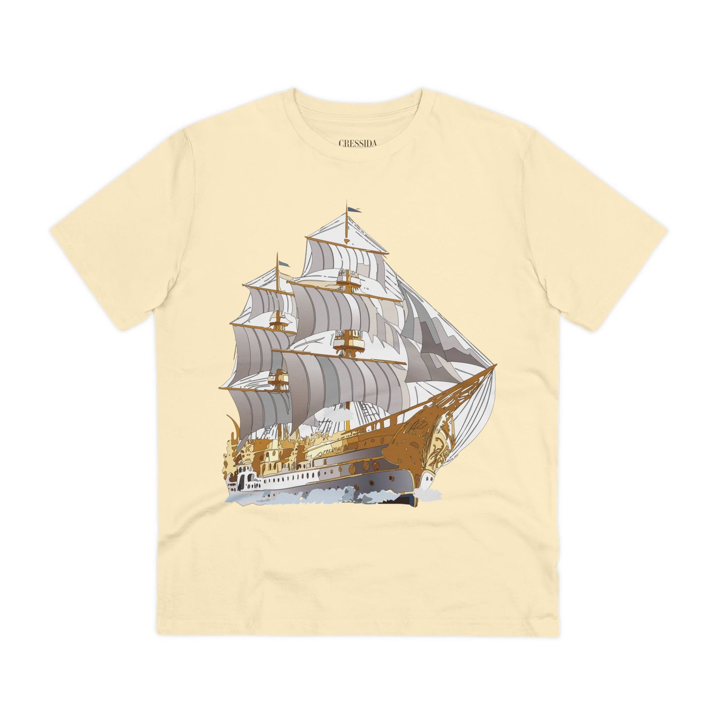 Organic T-shirt with Ship